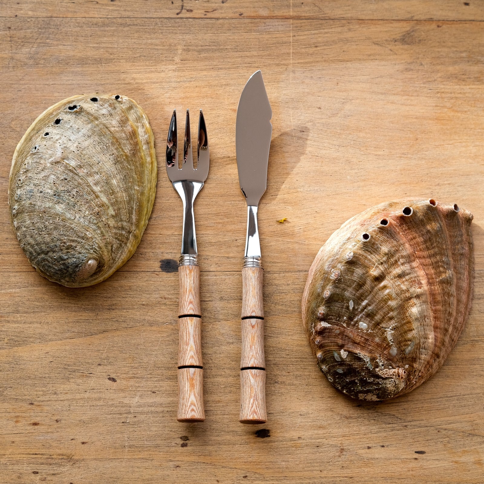 Bamboo, Light press wood - Fish set - Image 2