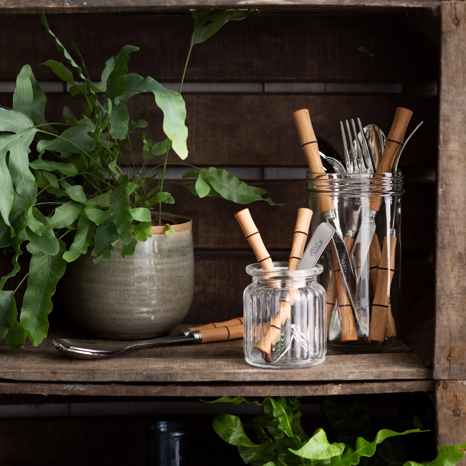 Bamboo, Light press wood - Dinner fork - Image 3