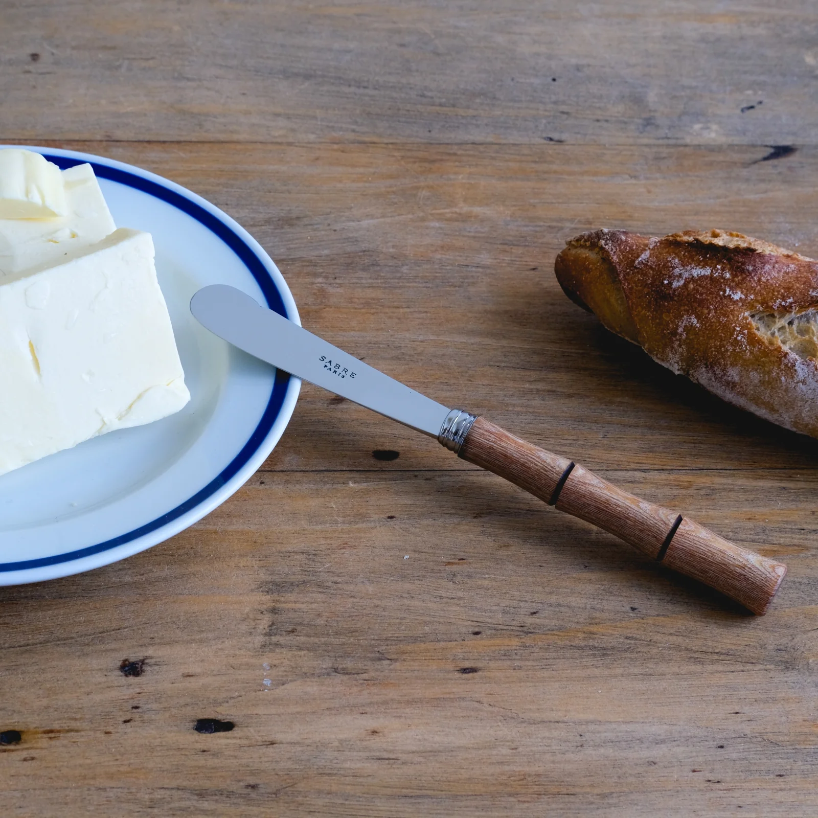 Bamboo, Light press wood - Butter knife - Image 2