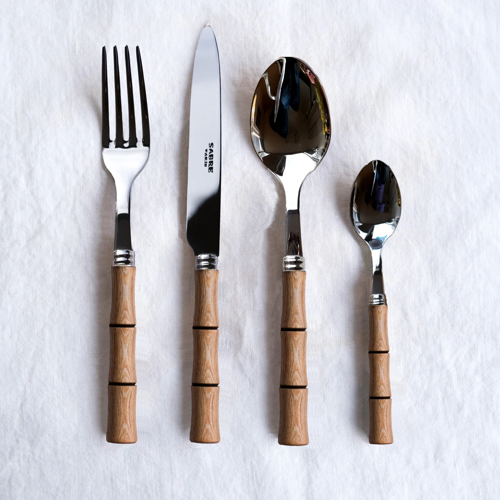 Bamboo, Light press wood - Teaspoon - Image 6