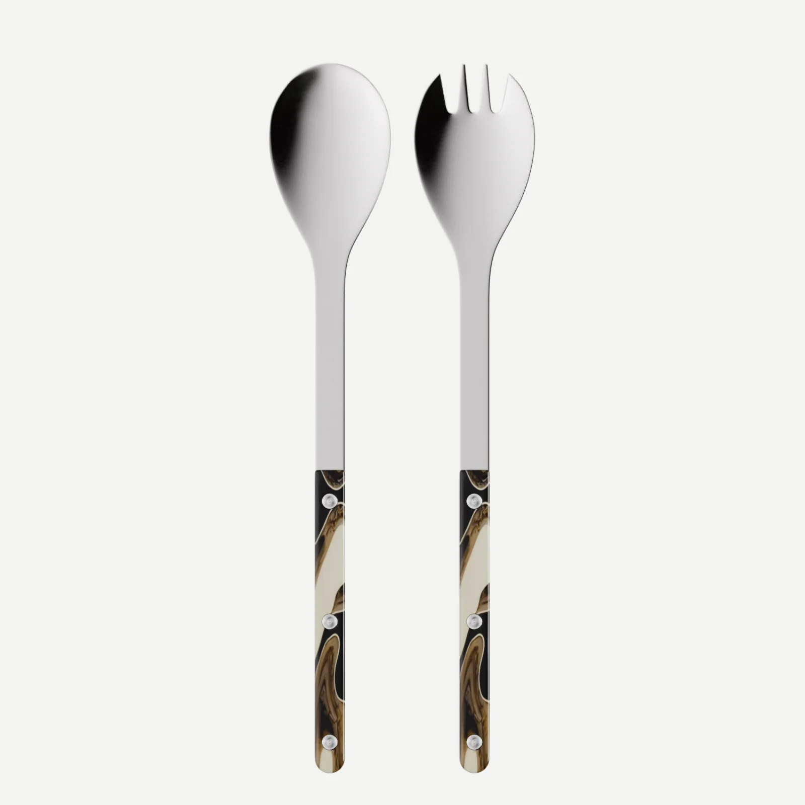 Bistrot Dune, Dune Black - Salad cutlery set