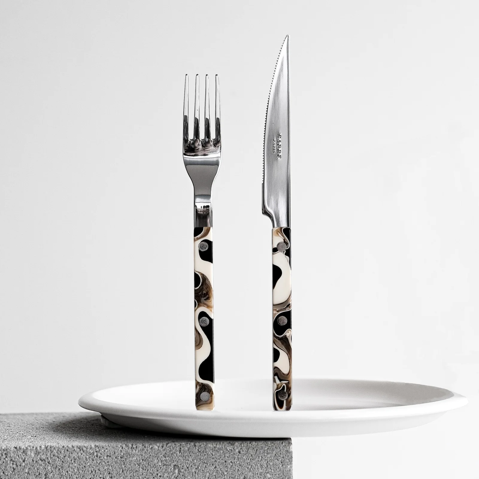 Bistrot Dune, Dune Black - 48 pieces cutlery set - Image 4