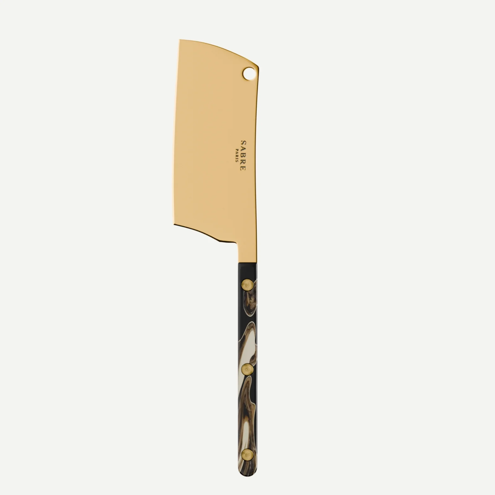 Bistrot Gold color Dune, Dune Black - Cheese cleaver