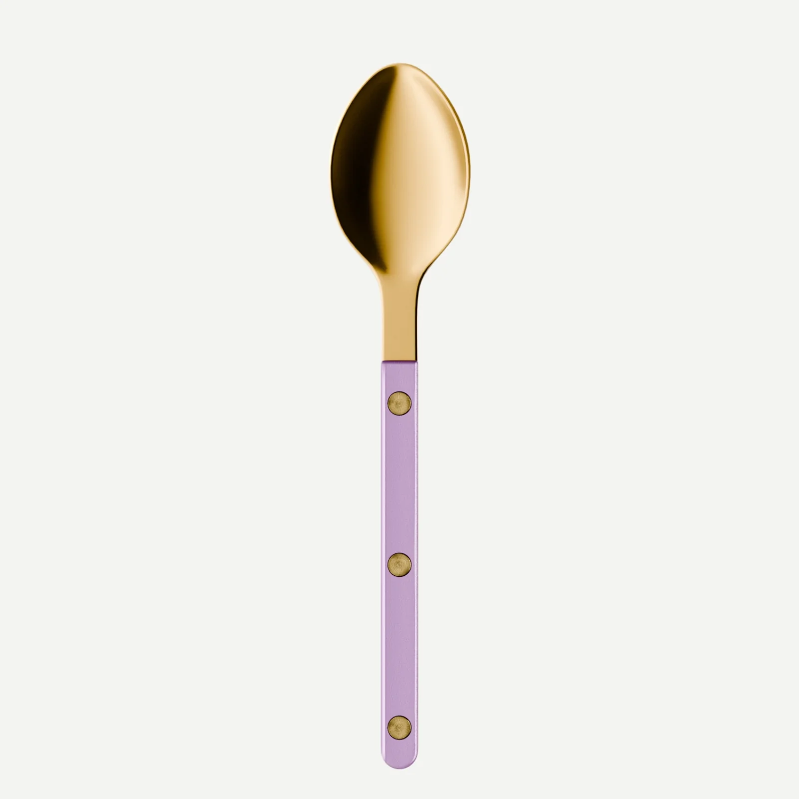 Bistrot Gold color Pearly, Lilac - Dessert spoon