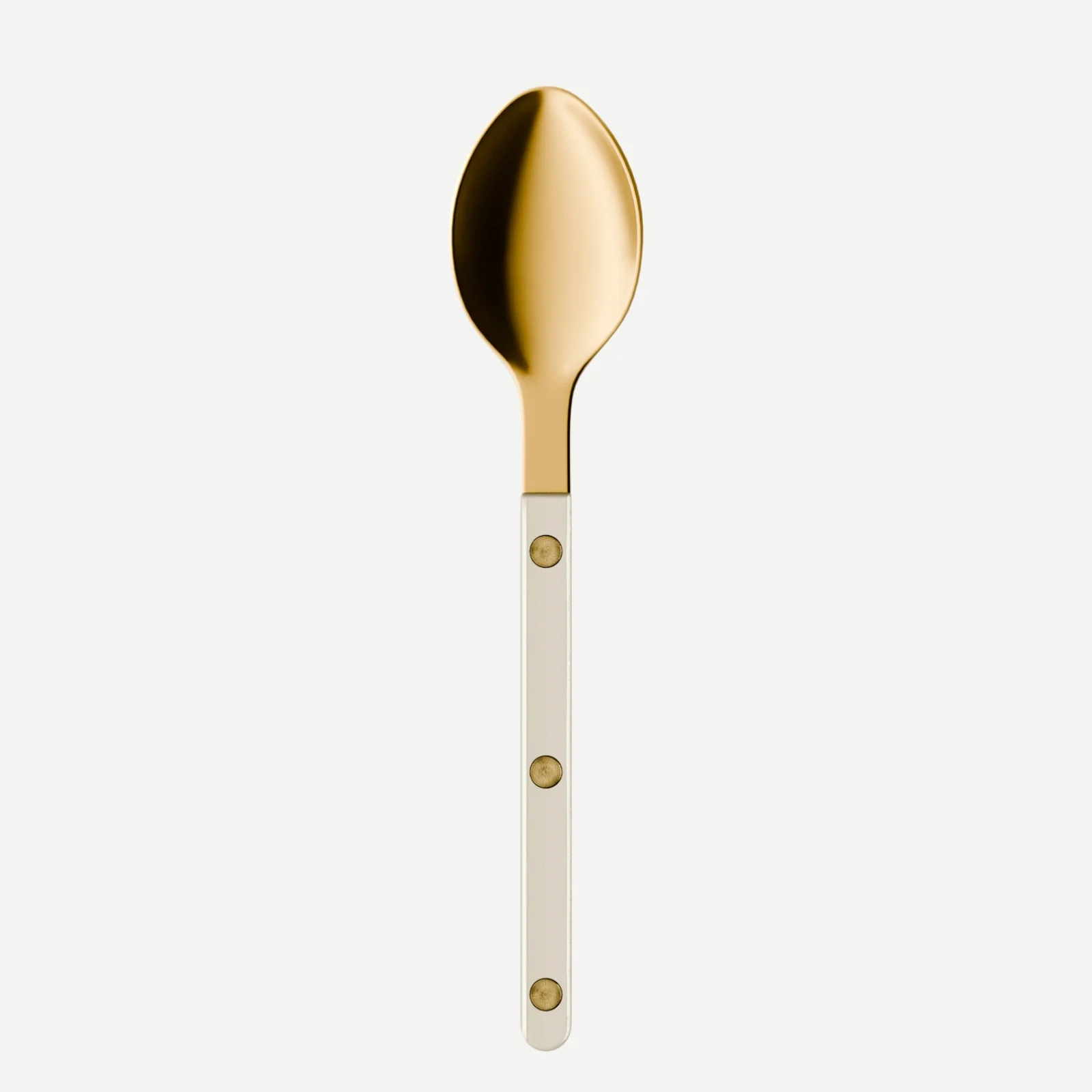 Bistrot Gold color Pearly, Pearl - Dessert spoon