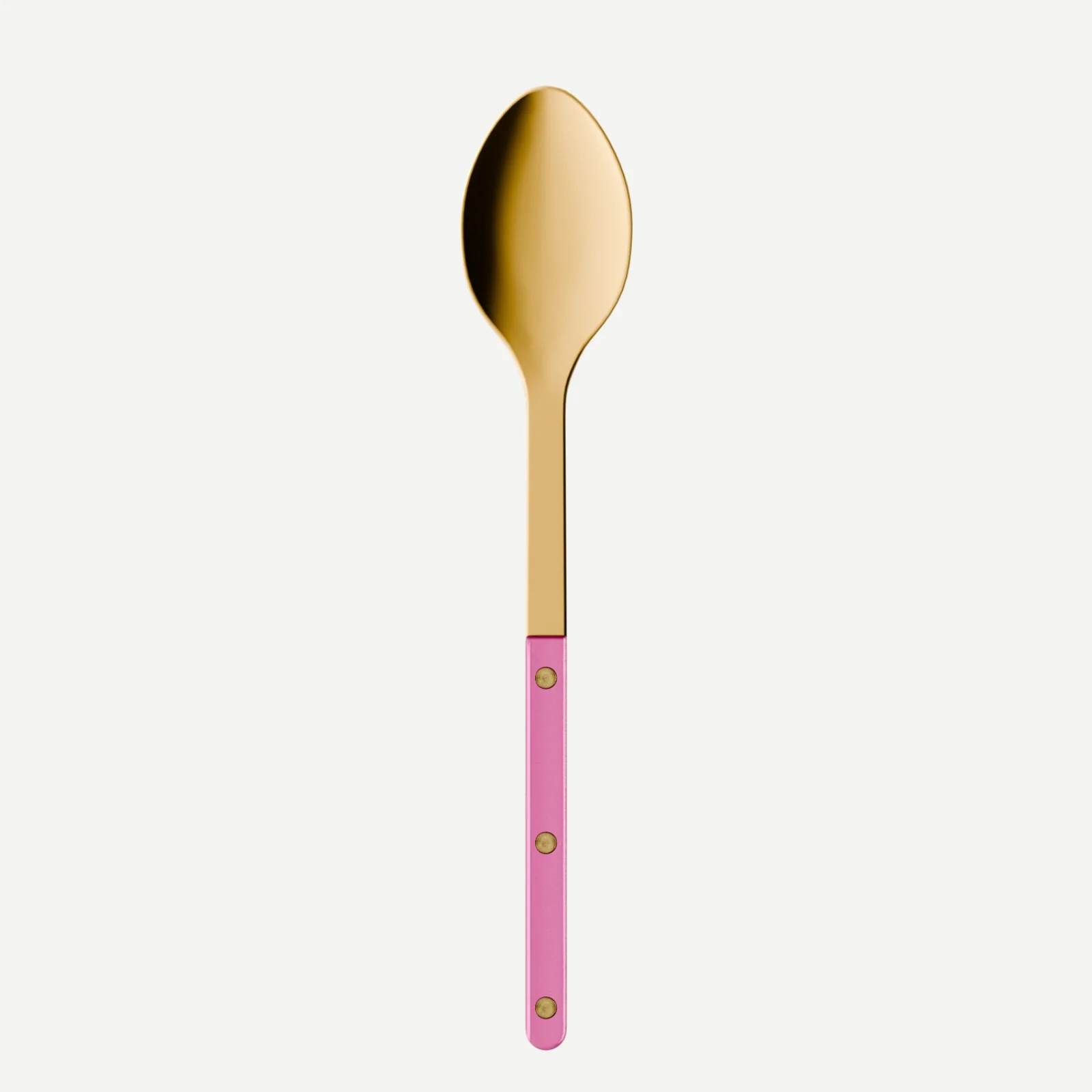 Bistrot Gold color Pearly, Pink - Serving spoon