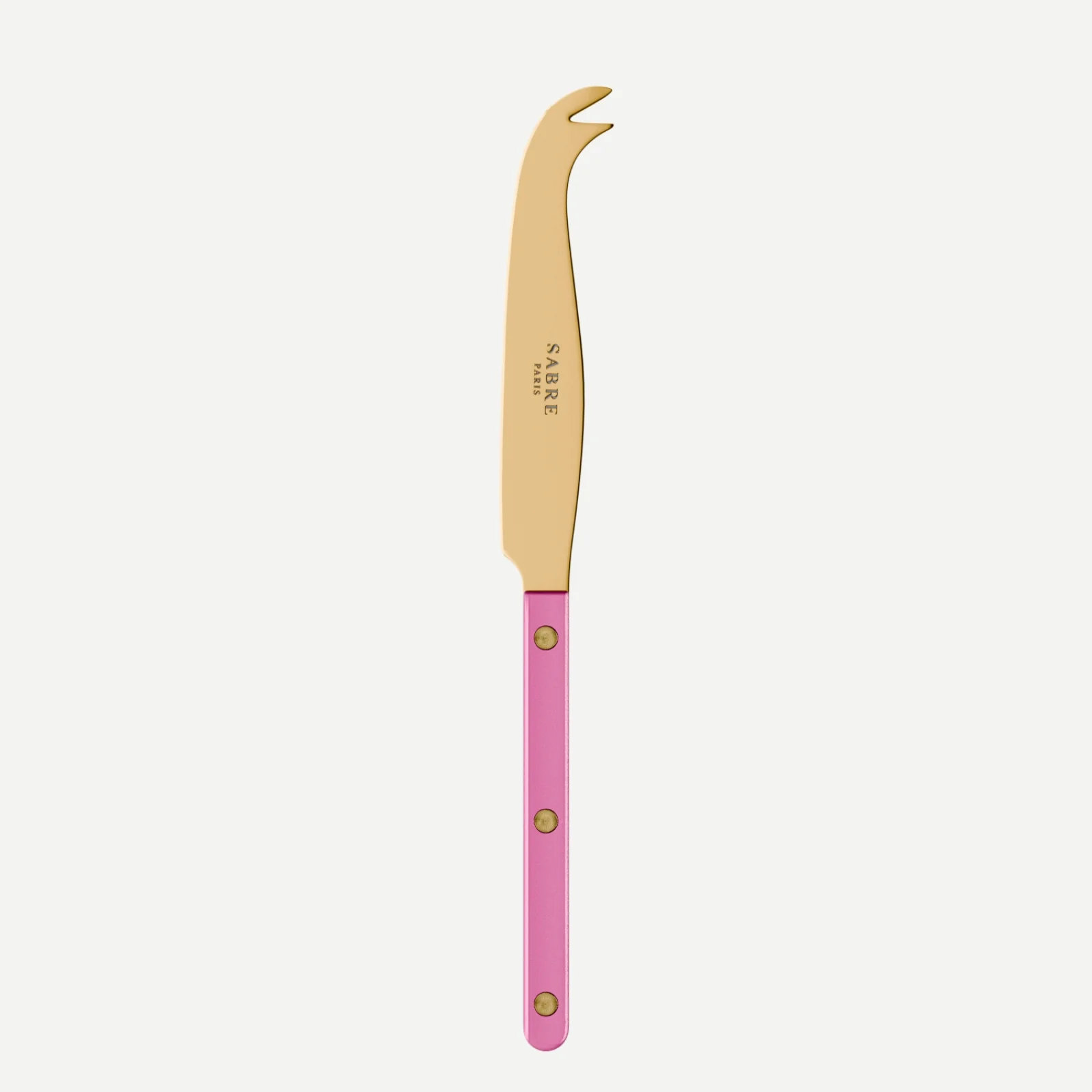 Bistrot Gold color Pearly, Pink - Cheese knife large