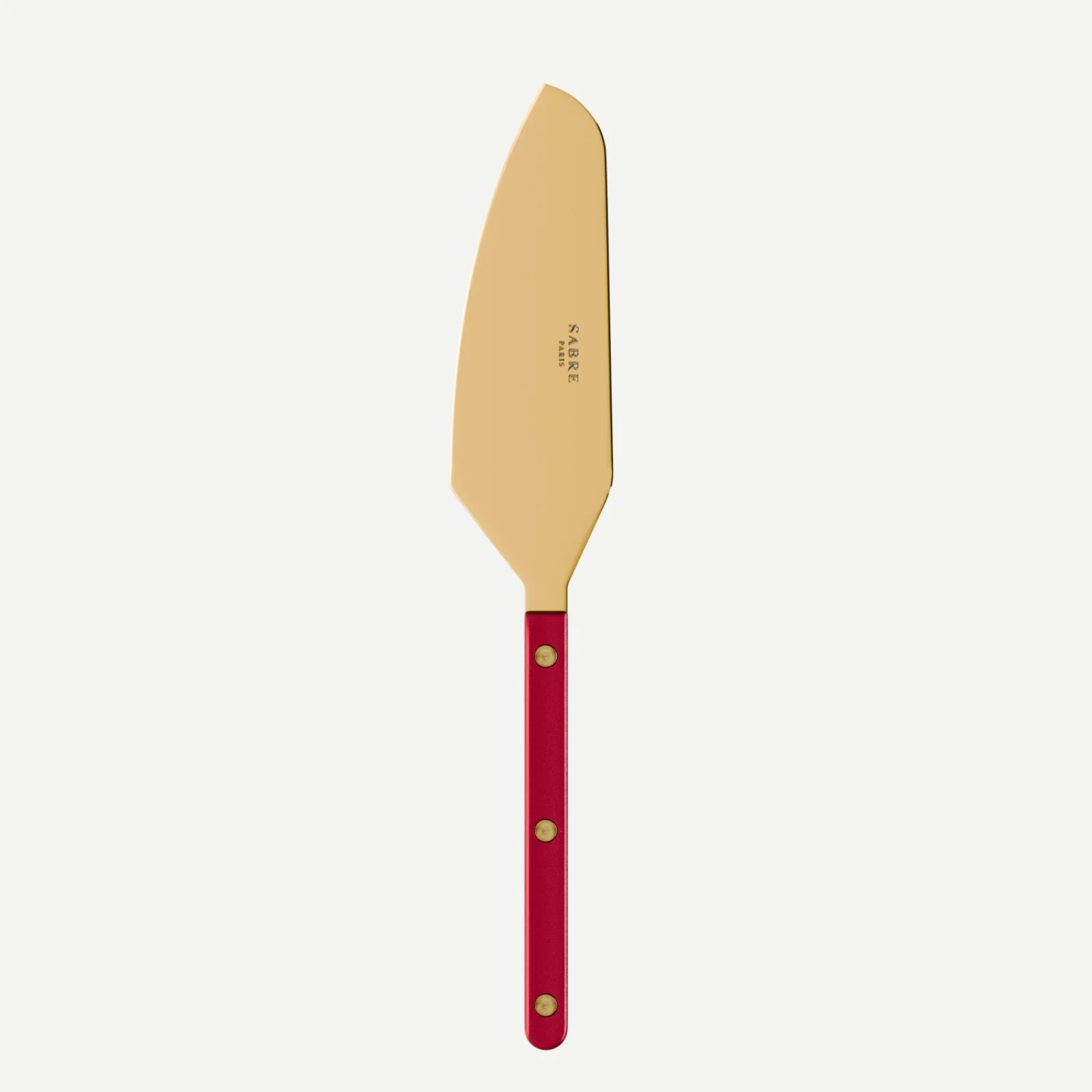 Bistrot Gold color Pearly, Red - Tart slicer