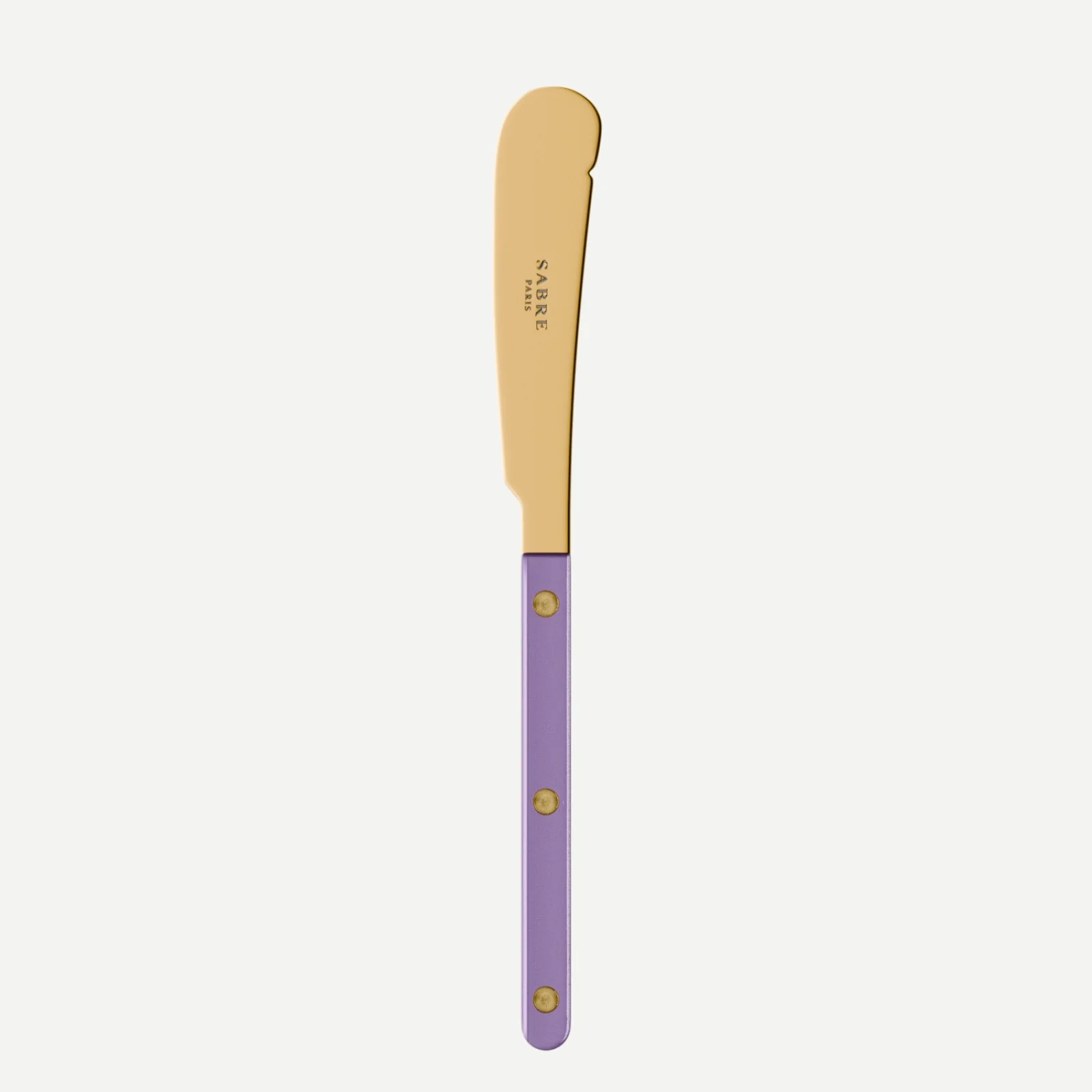 Bistrot Gold color Pearly, Purple - Butter knife