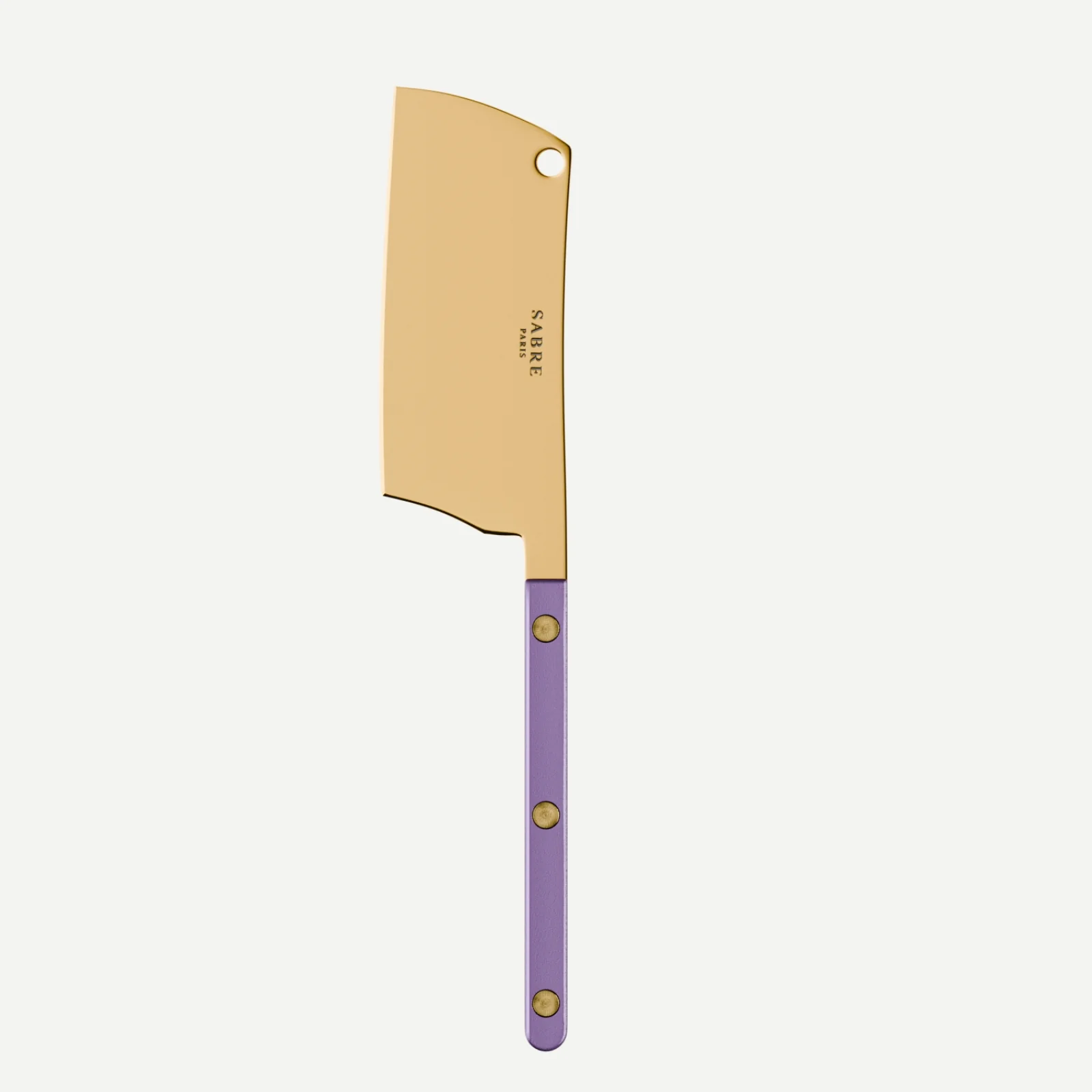 Bistrot Gold color Pearly, Purple - Cheese cleaver