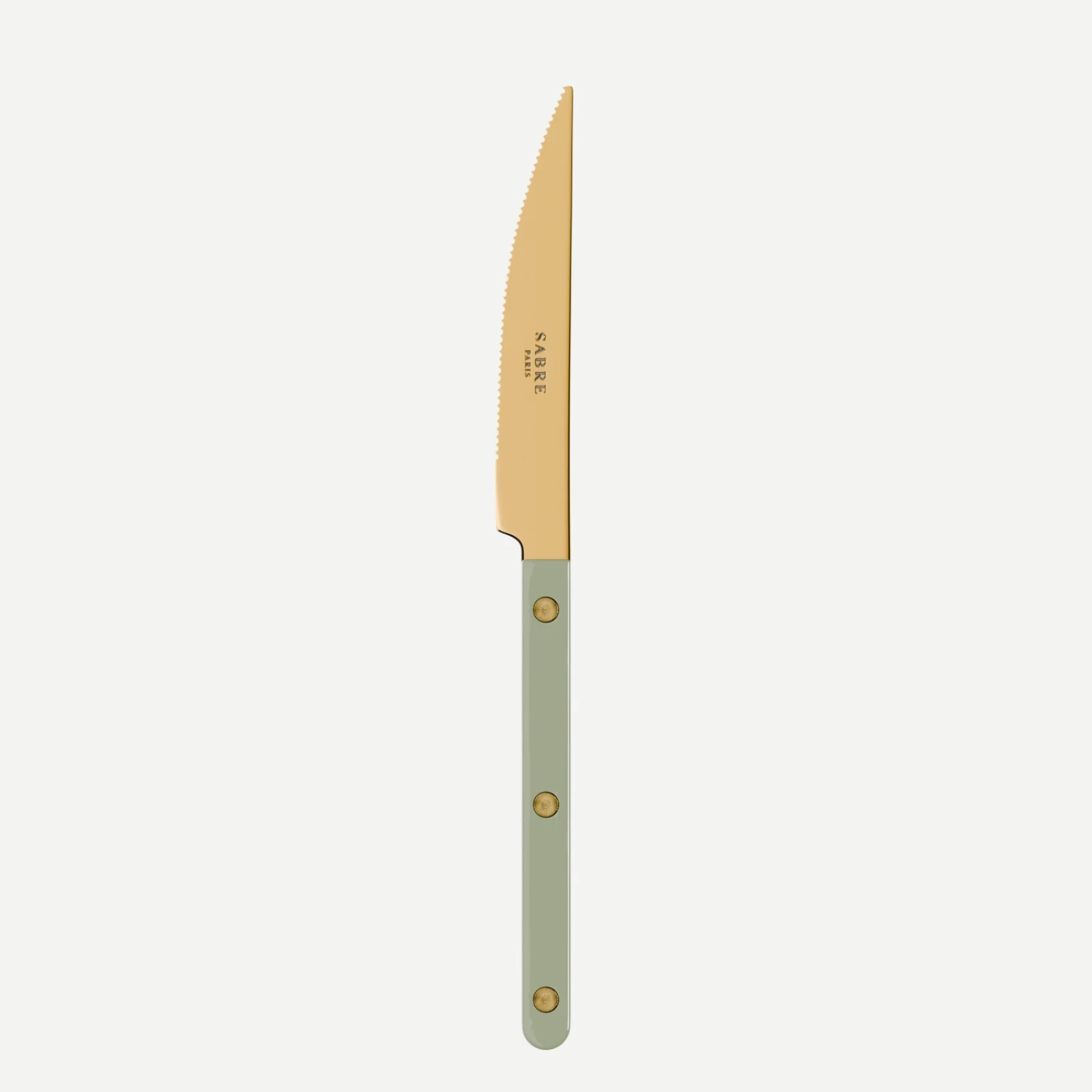 Bistrot Gold color Solid, Asparagus - Dinner knife