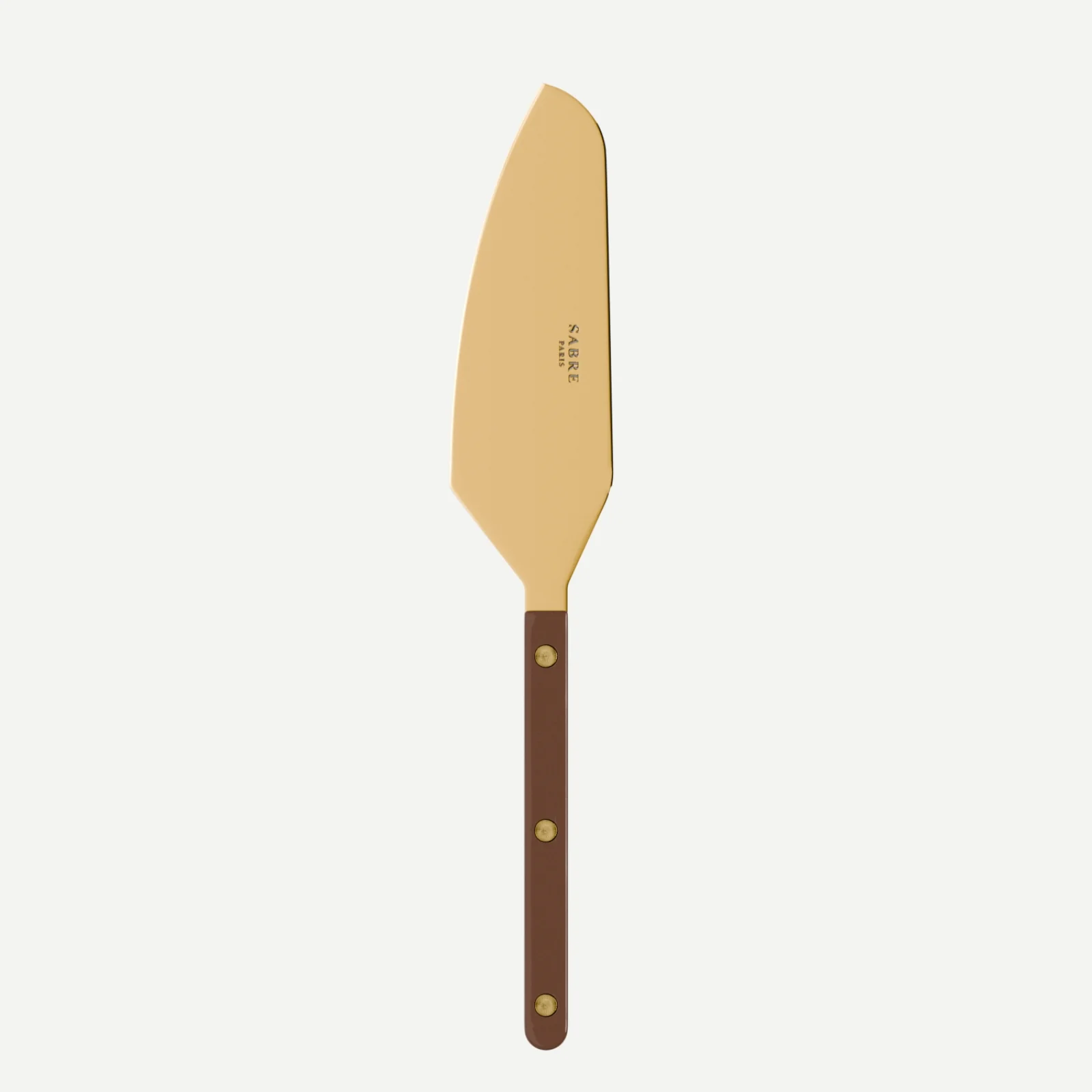 Bistrot Gold Solid, Chocolate - Tart slicer