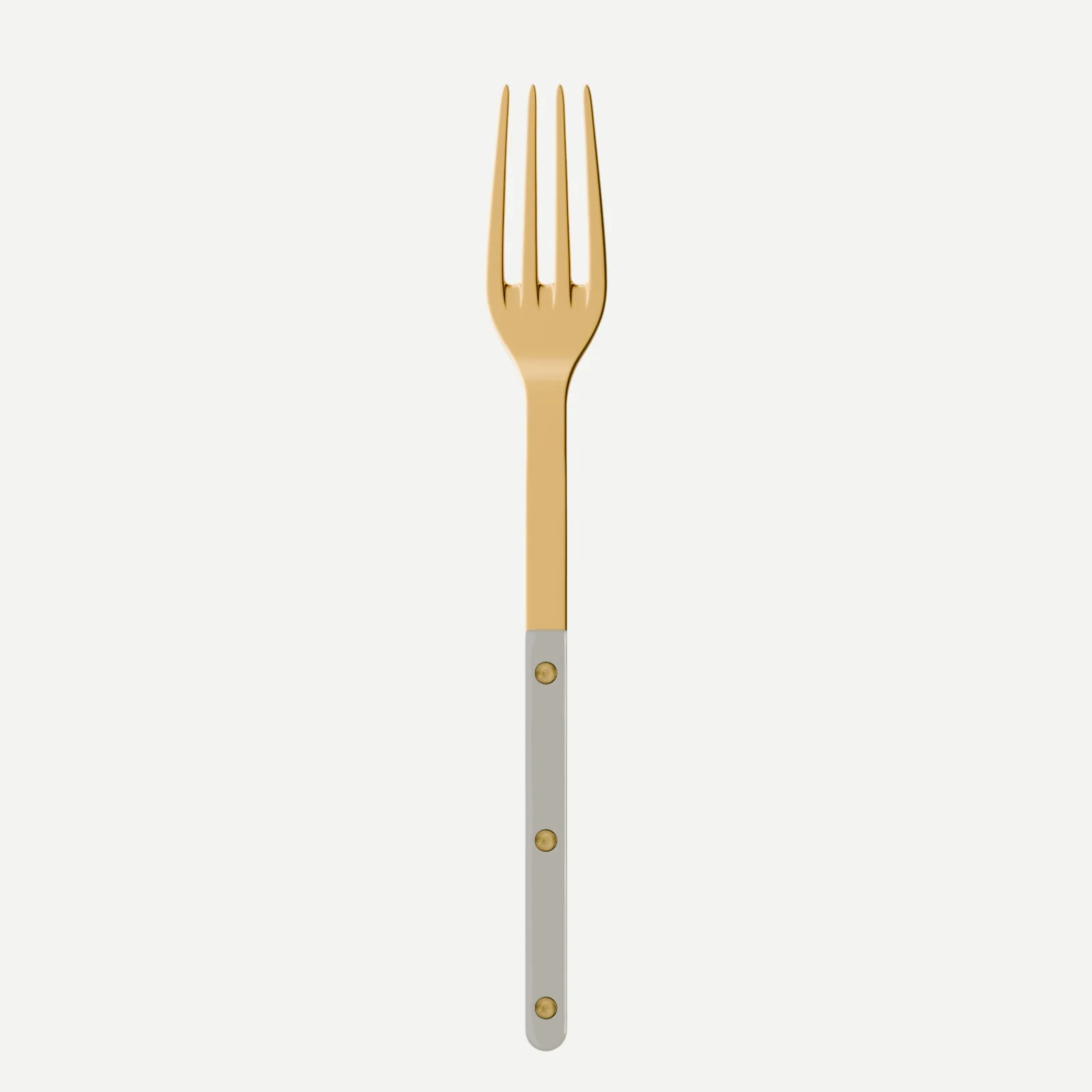 Bistrot Gold color Solid, Grey - Serving fork