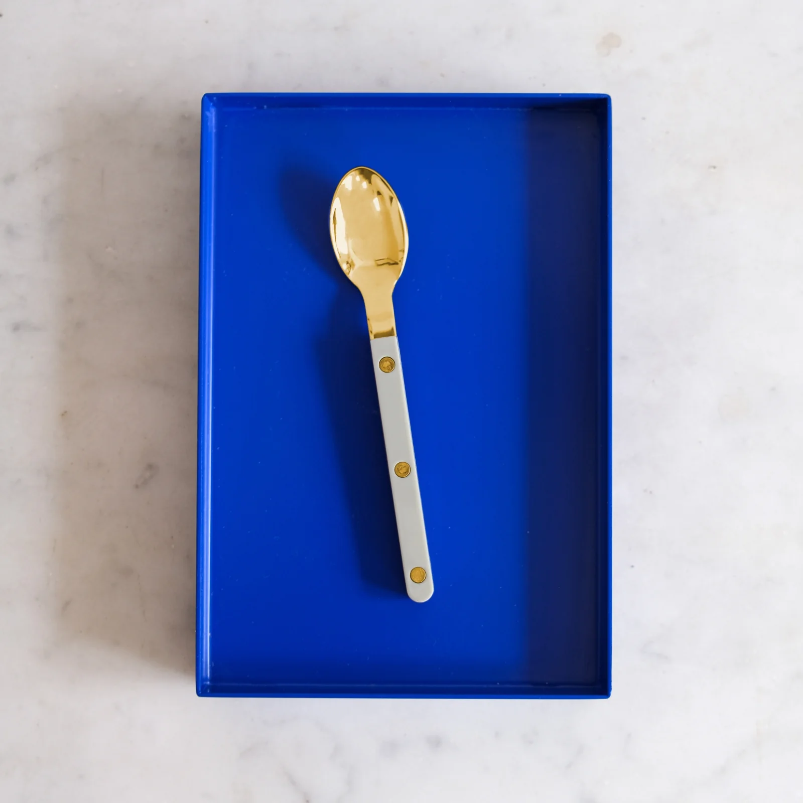 Bistrot Gold color Solid, Grey - Espresso spoon - Image 2