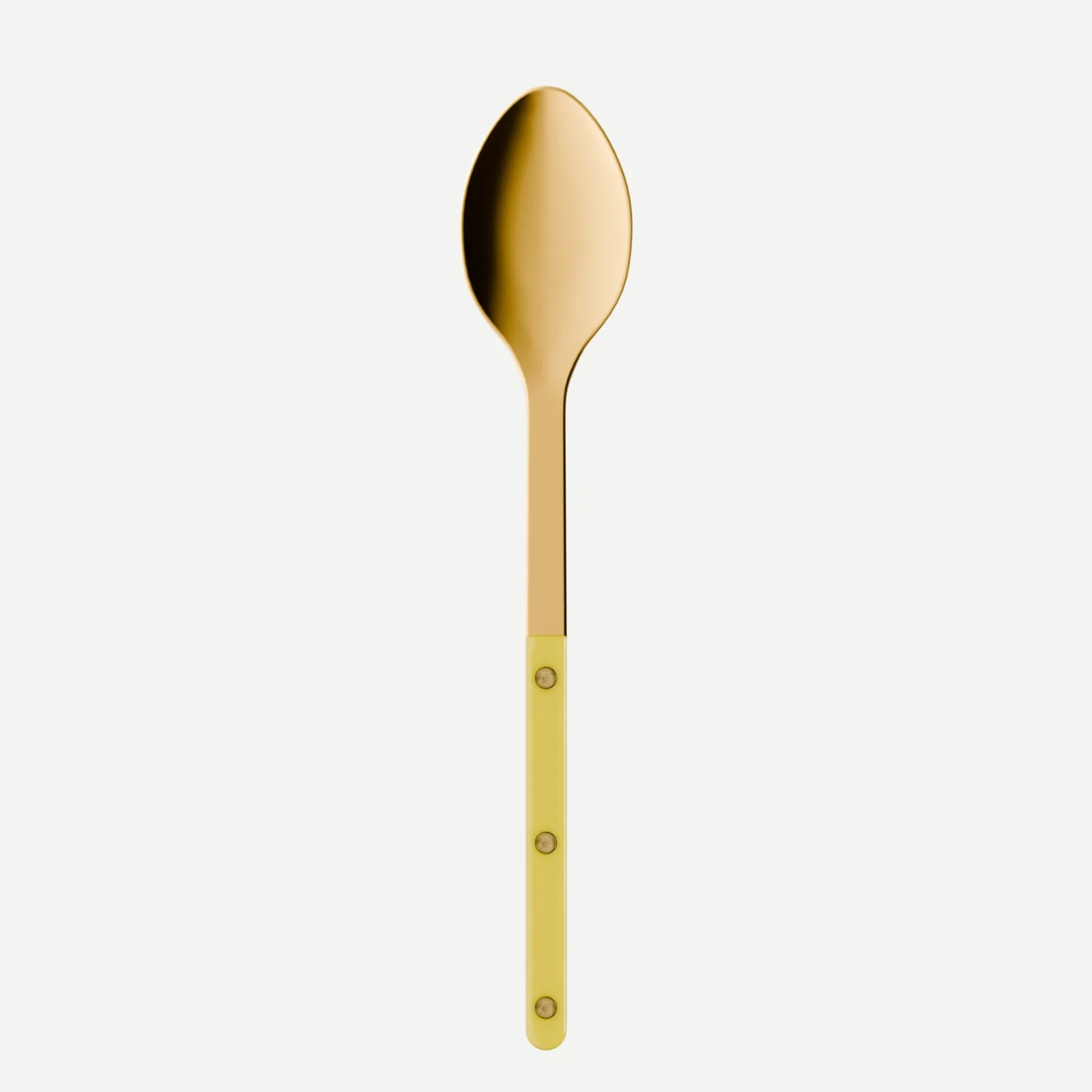 Bistrot Gold color Solid, Yellow - Serving spoon