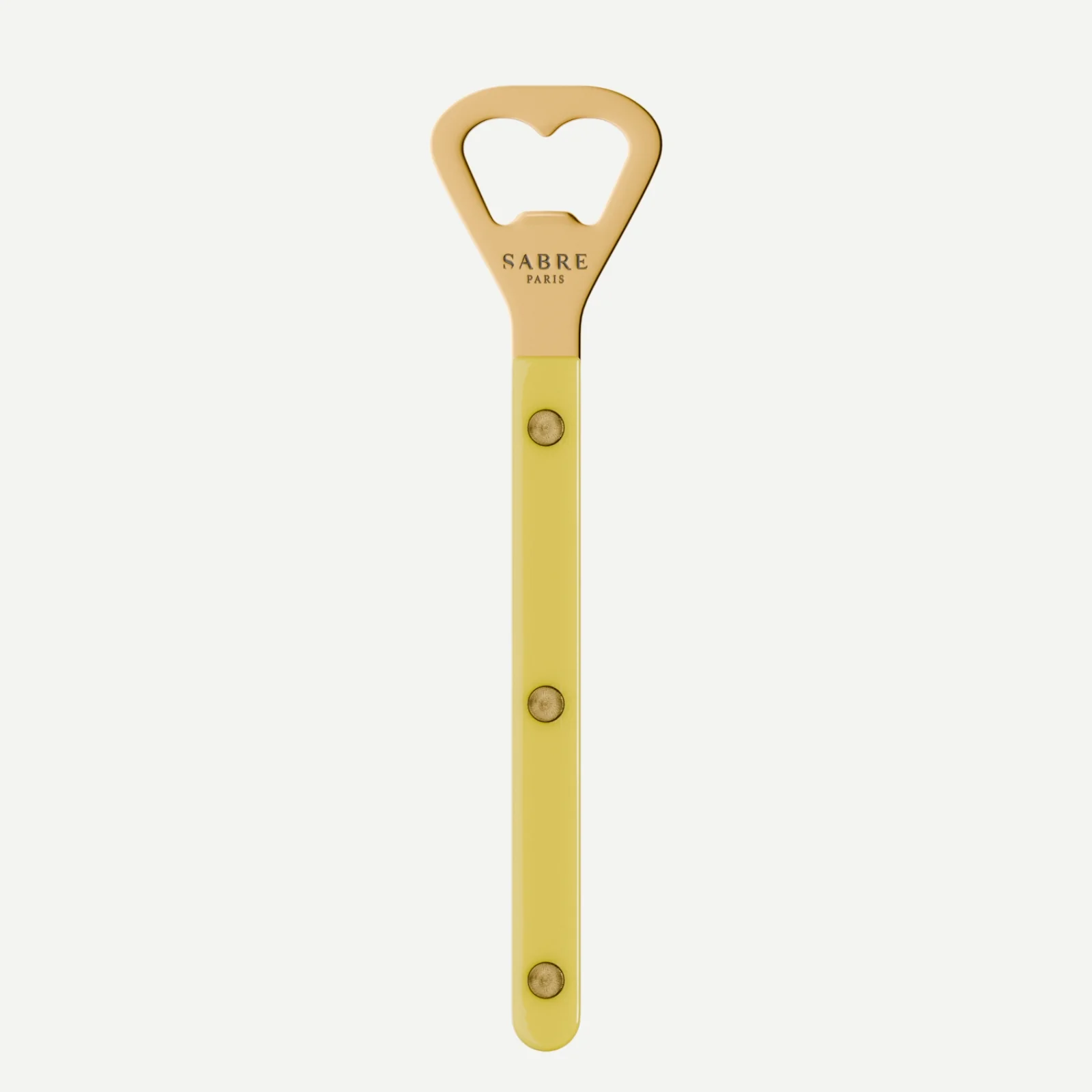 Bistrot Gold color Solid, Yellow - Bottle opener