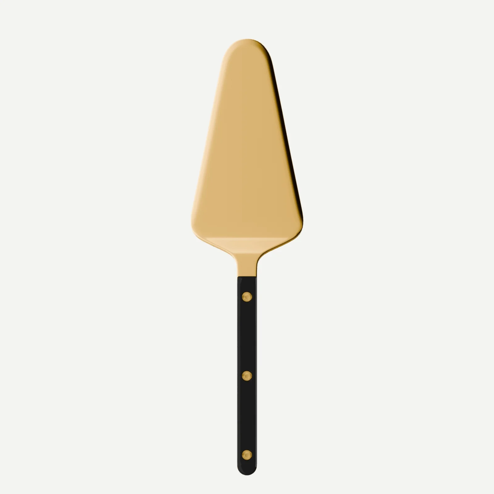 Bistrot Gold color Solid, Black - Tart server