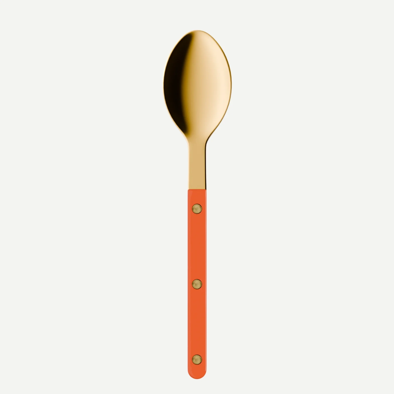 Bistrot Gold color Solid, Orange - Soup spoon