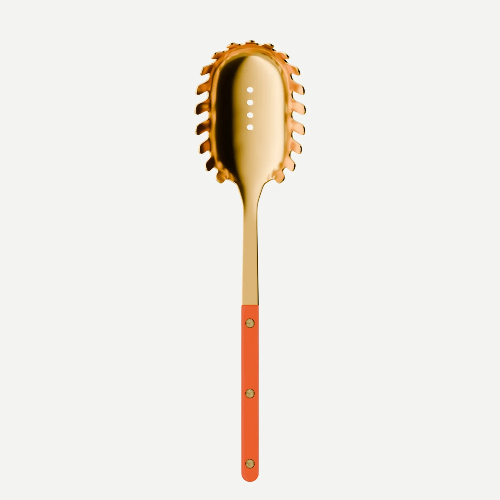 Bistrot Gold color Solid, Orange - Spaghetti spoon