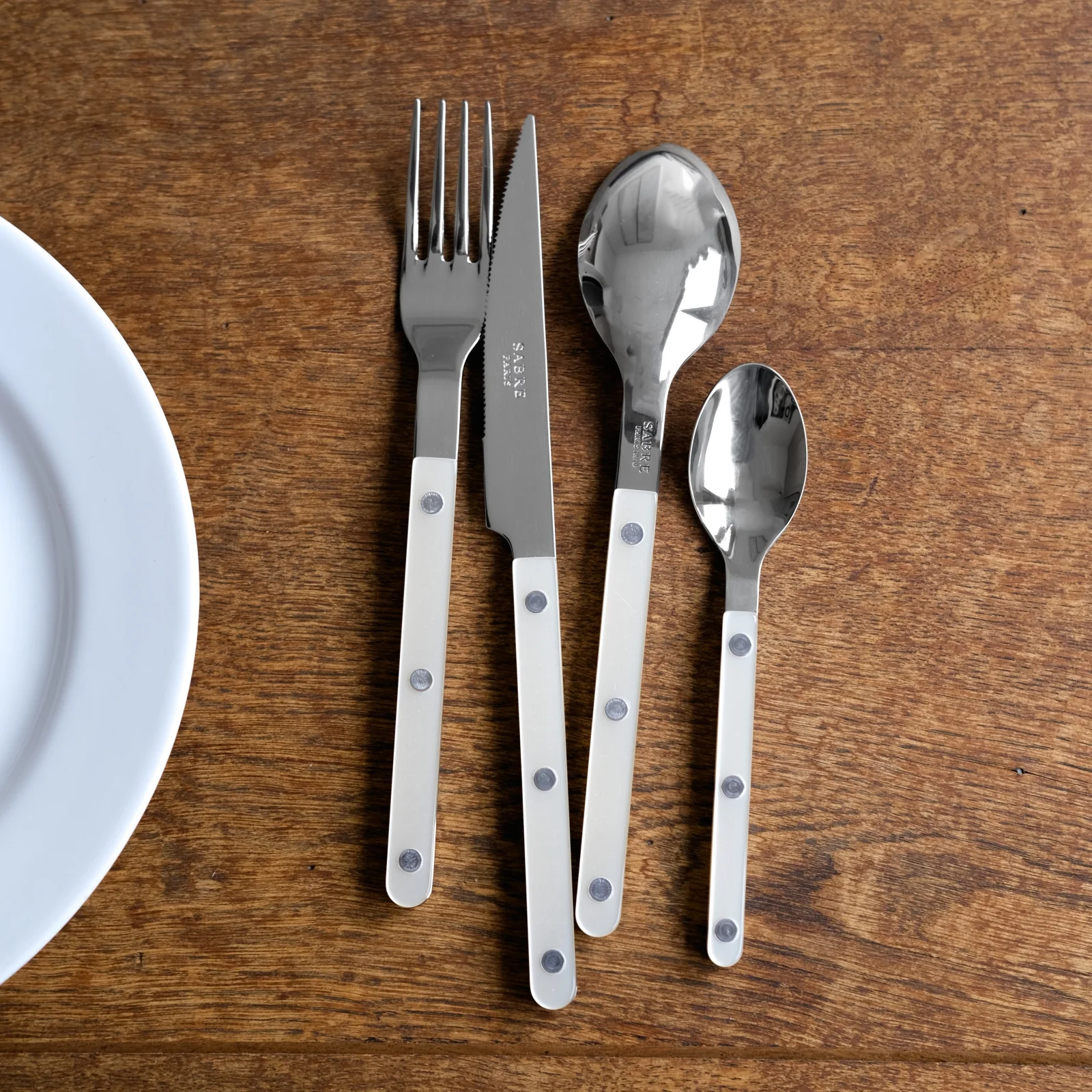 Bistrot Pearly, White - Teaspoon - Image 2