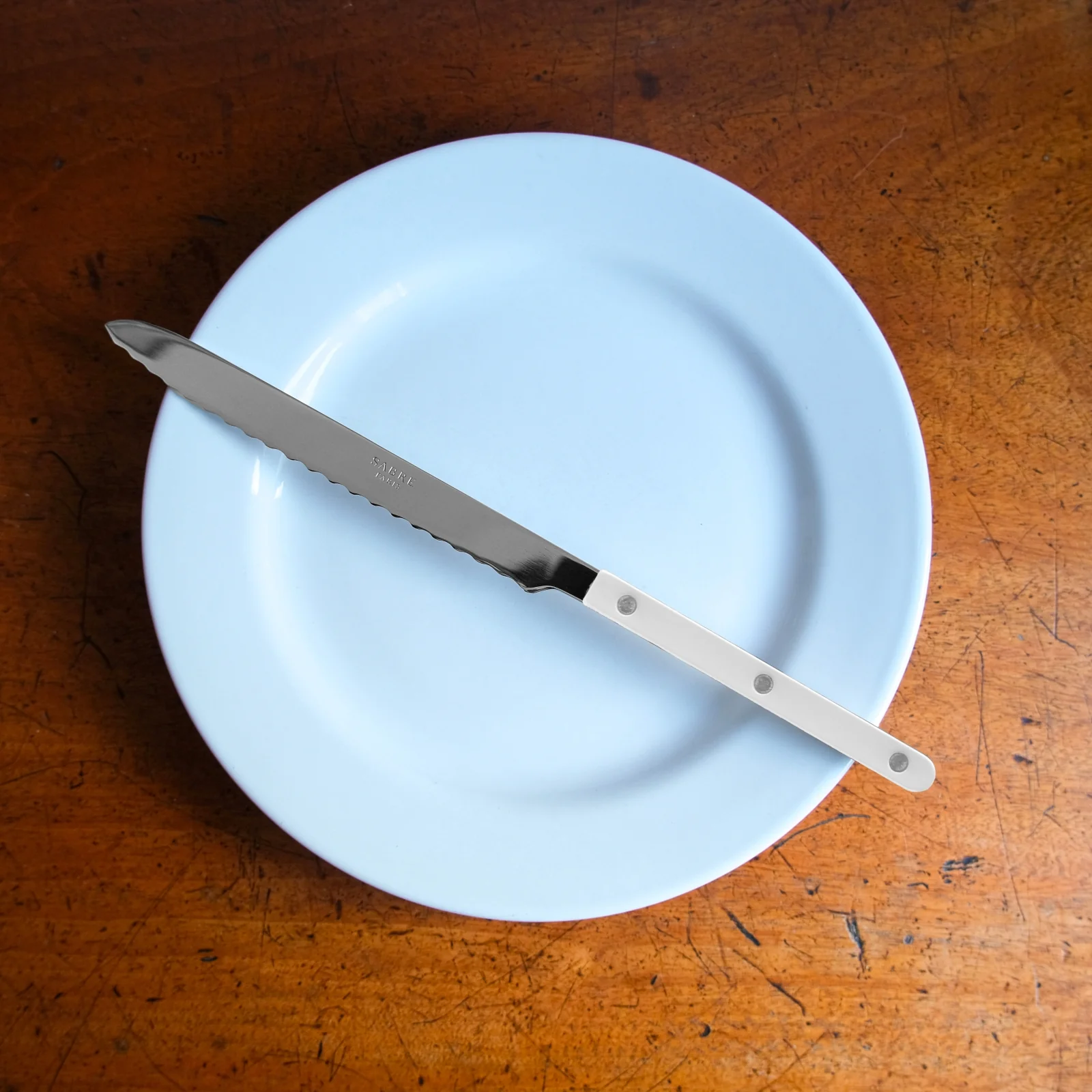 Bistrot Pearly, White - Bread knife - Image 2