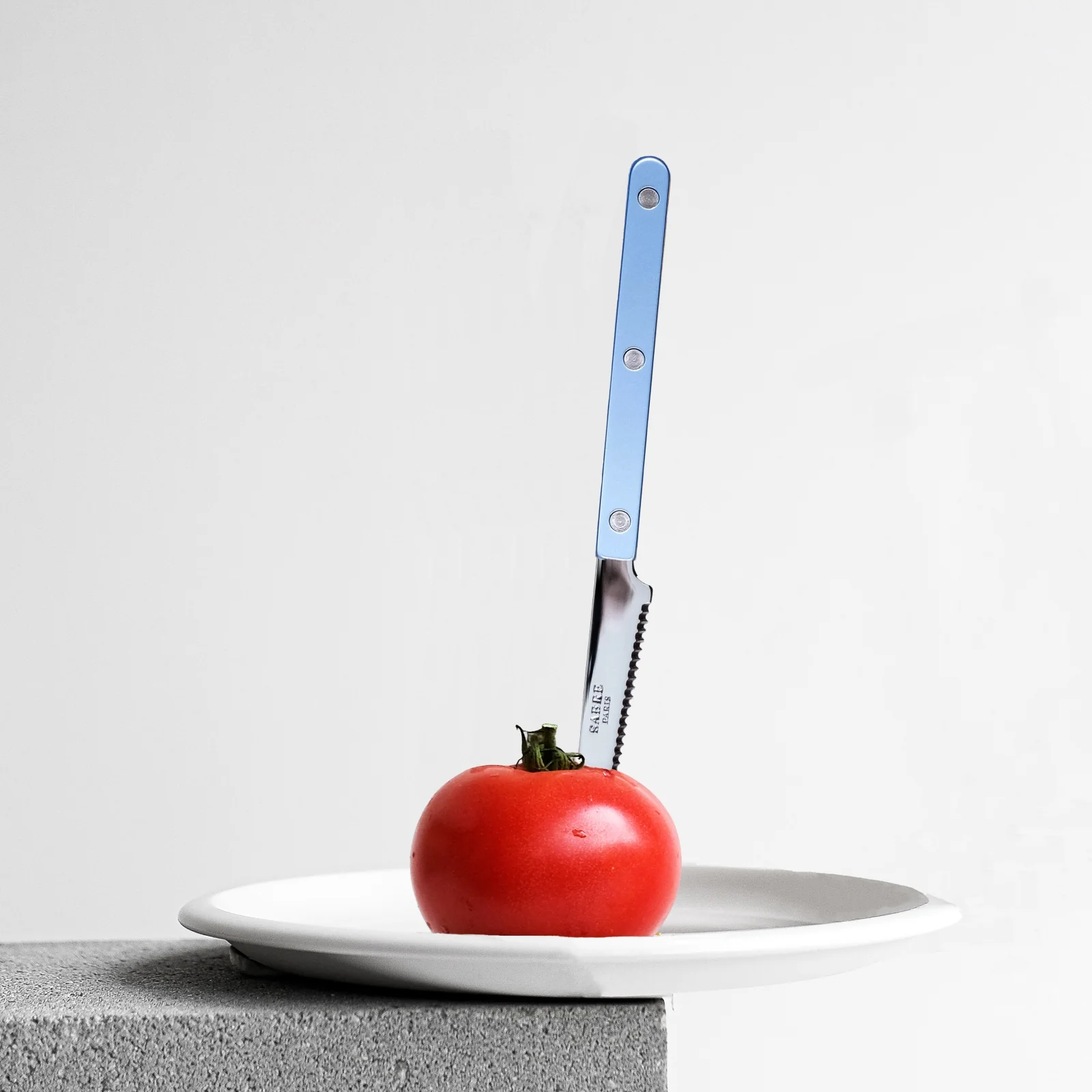 Bistrot Pearly, Light blue - Tomato knife - Image 4