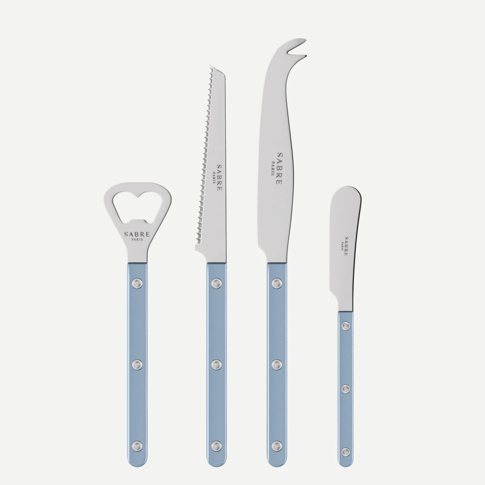 Bistrot Pearly, Light blue - Bistrot aperitif set