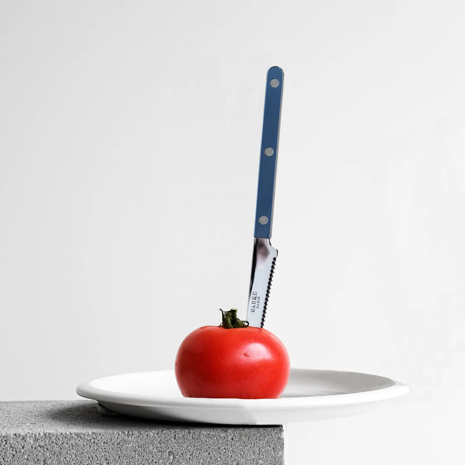 Bistrot Pearly, Steel blue - Tomato knife - Image 3