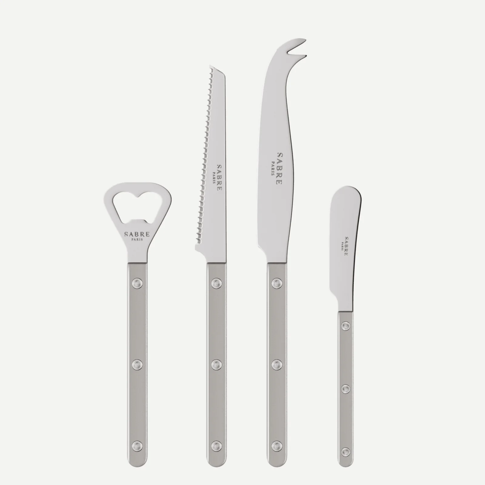 Bistrot Pearly, Grey - Bistrot aperitif set