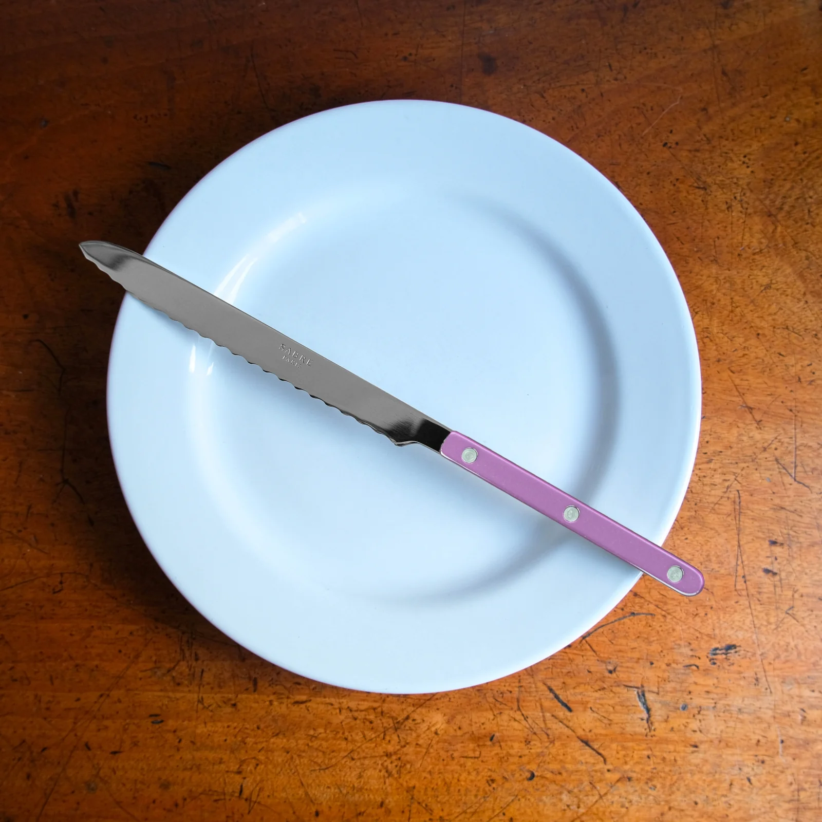 Bistrot Pearly, Lilac - Bread knife - Image 2