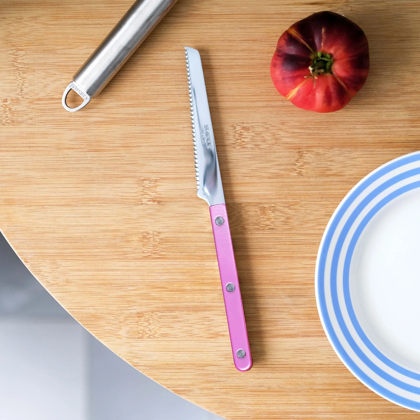 Bistrot Pearly, Pink - Tomato knife - Image 2