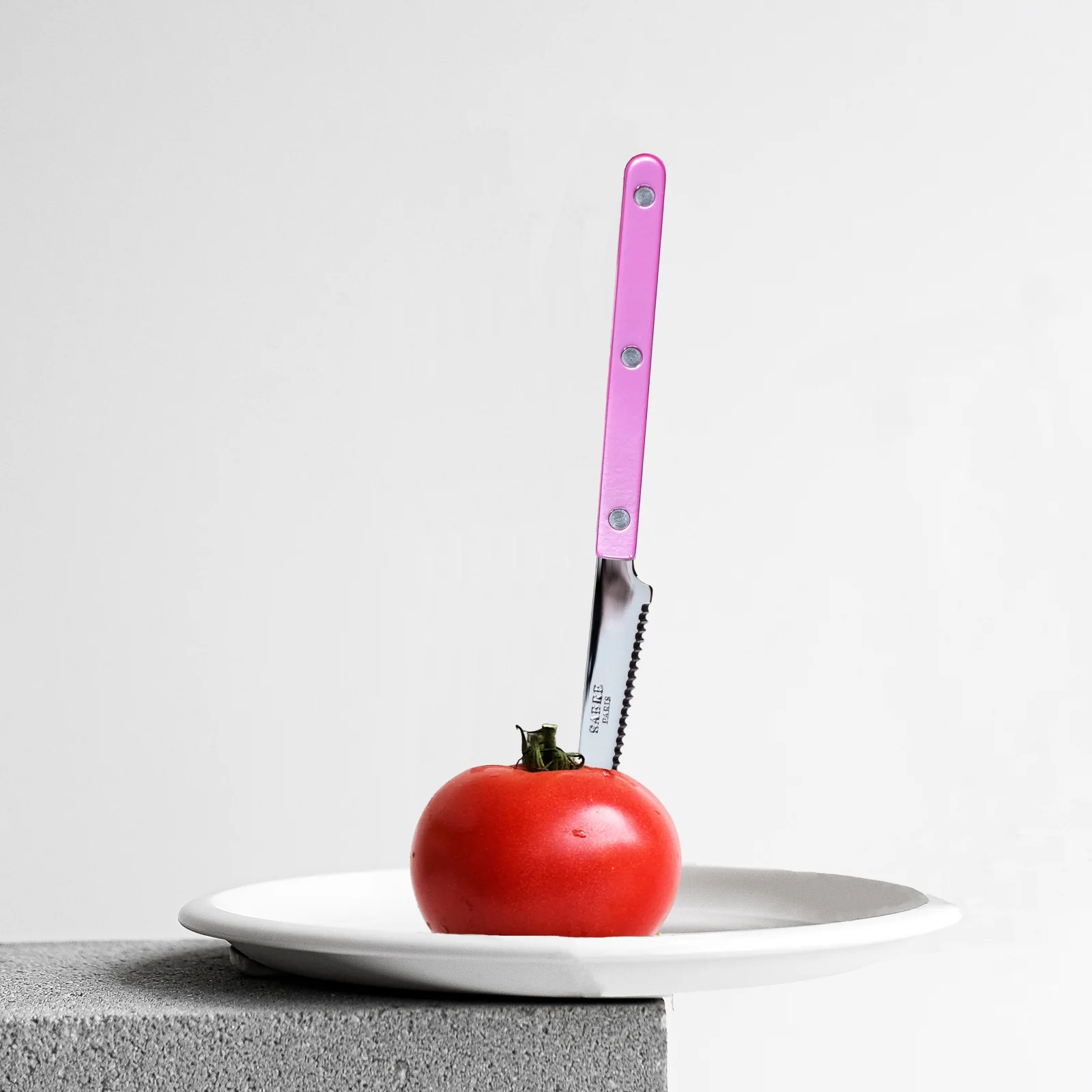 Bistrot Pearly, Pink - Tomato knife - Image 4
