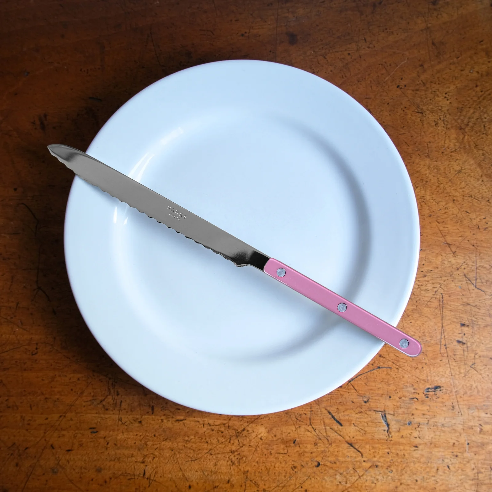 Bistrot Pearly, Pink - Bread knife - Image 2