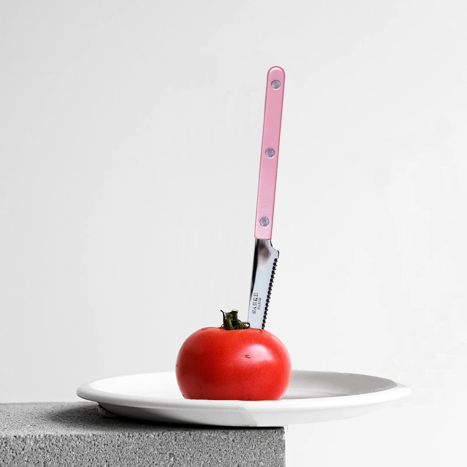 Bistrot Pearly, Soft pink - Tomato knife - Image 3