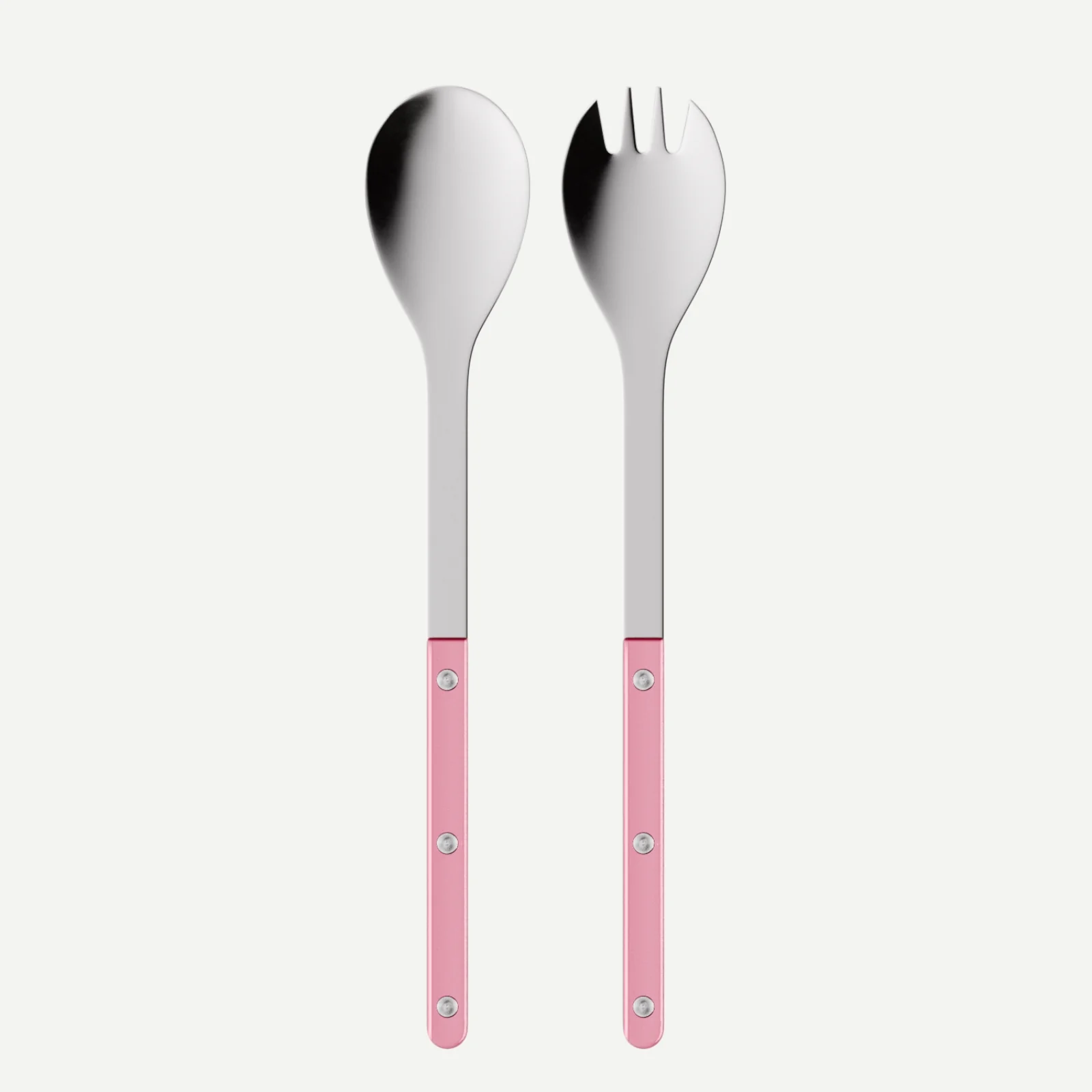 Bistrot Pearly, Soft pink - Salad cutlery set