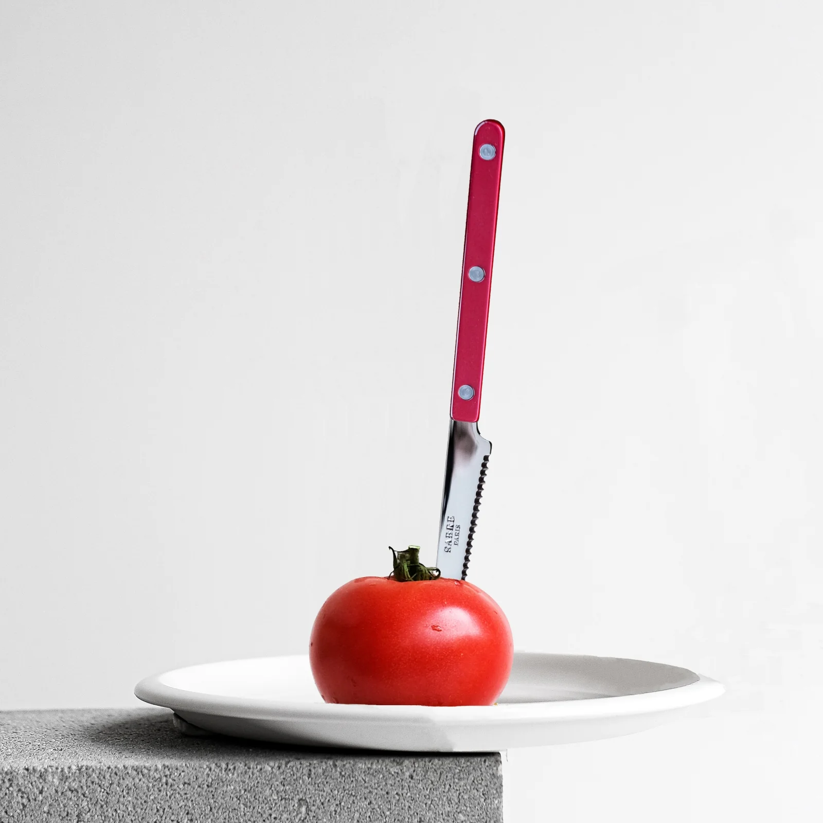 Bistrot Pearly, Red - Tomato knife - Image 3