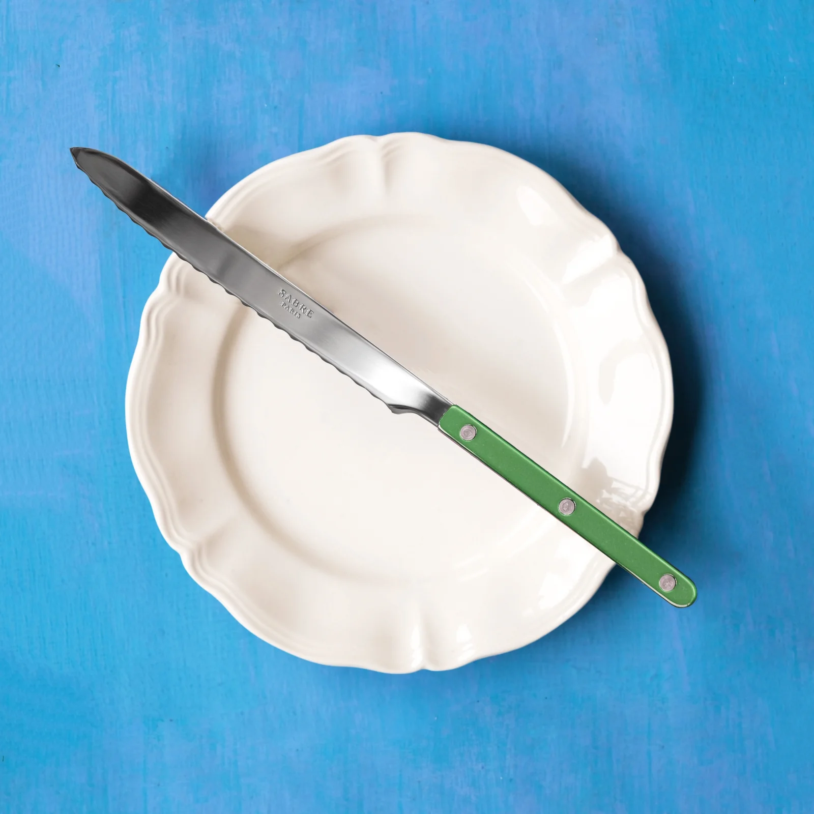 Bistrot Pearly, Garden green - Bread knife - Image 2