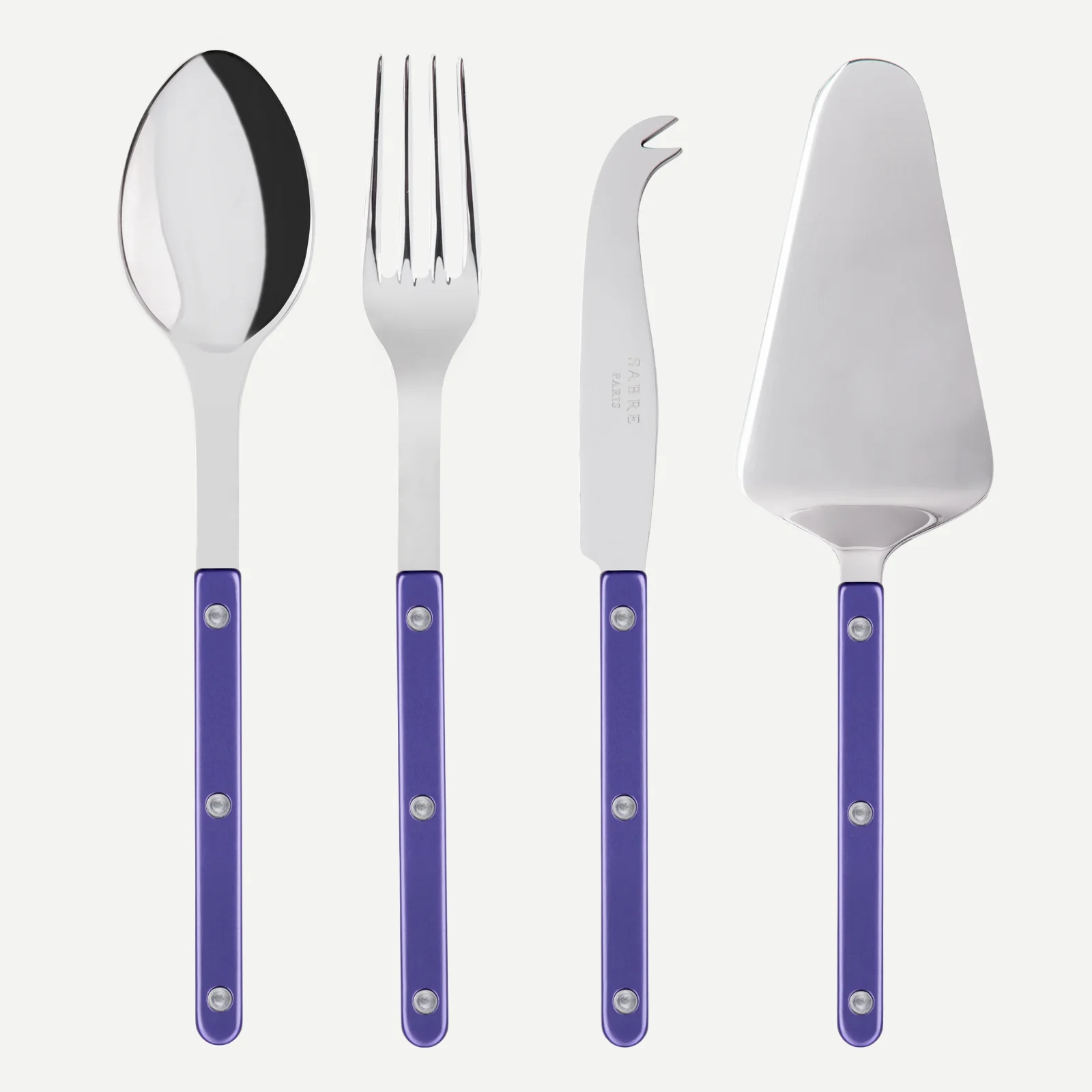 Bistrot Pearly, Purple - Set of 4 Bistrot must-have serving pieces