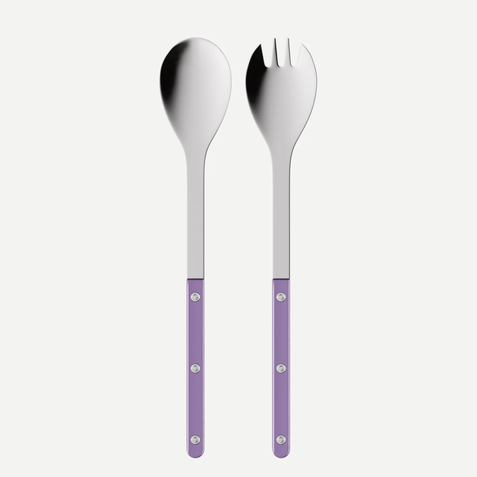 Bistrot Pearly, Purple - Salad cutlery set