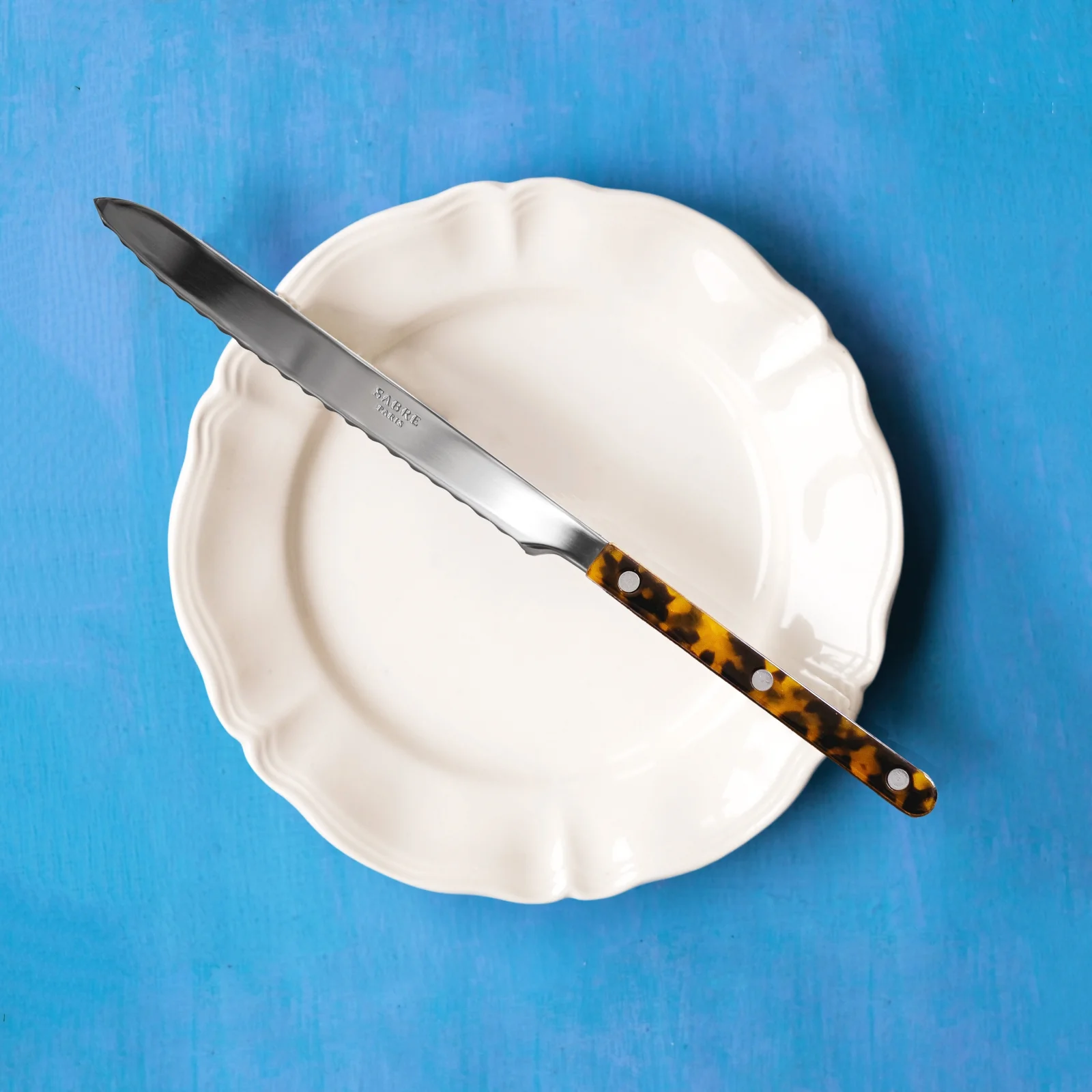 Bistrot Tortoise, Faux Tortoise - Bread knife - Image 2