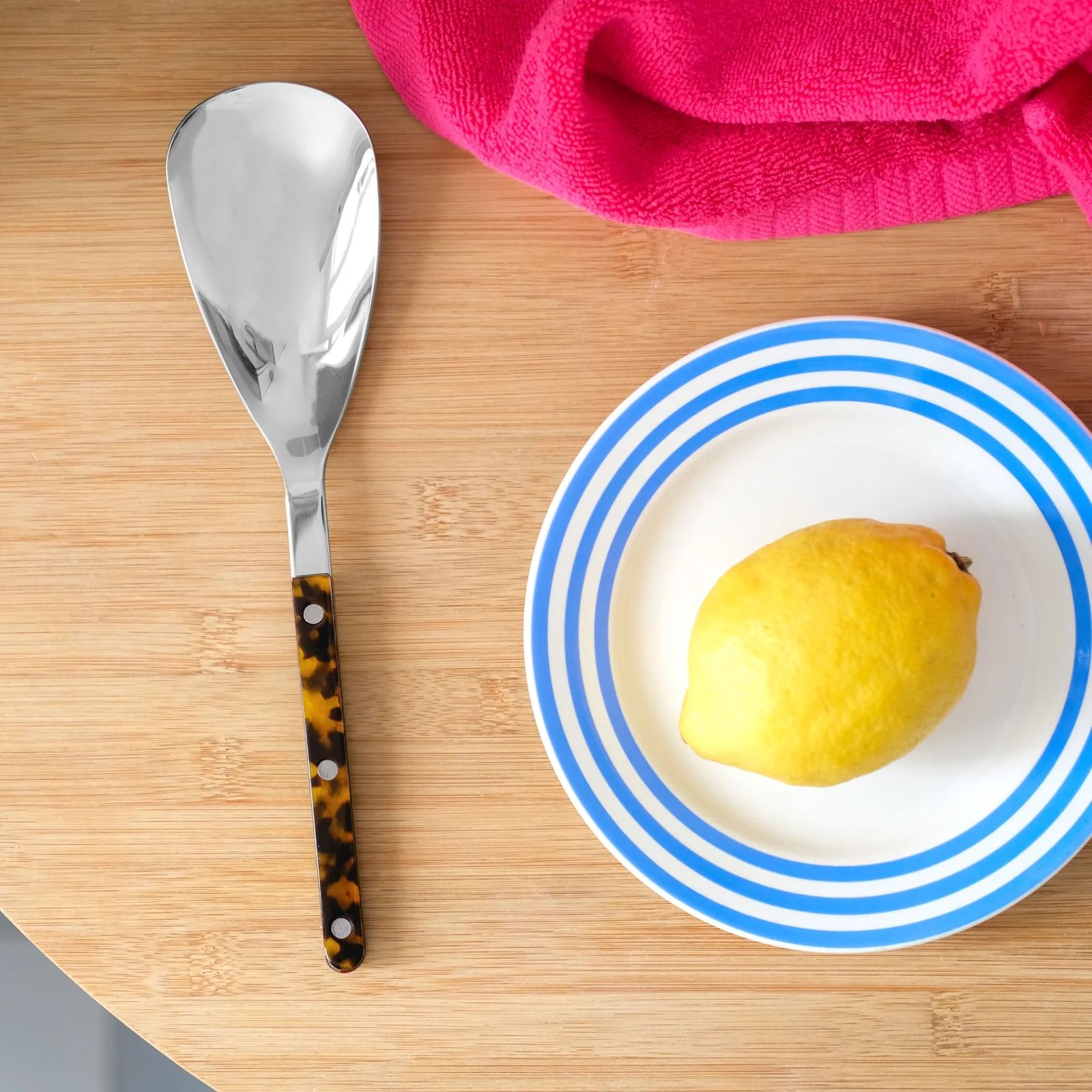 Bistrot Tortoise, Faux Tortoise - Rice spoon - Image 2