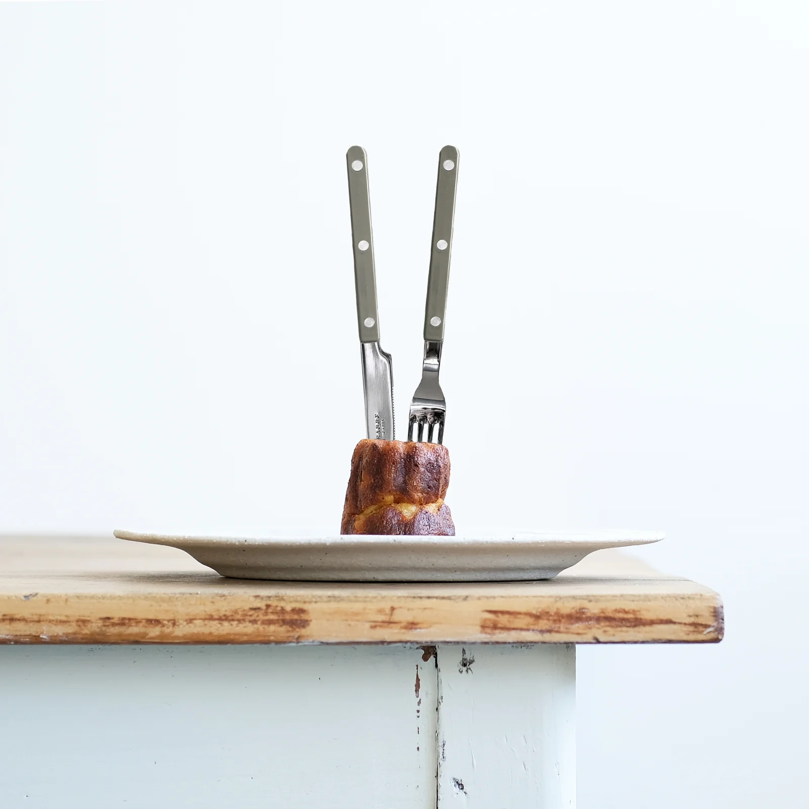 Bistrot Solid, Dark grey - Salad fork - Image 2