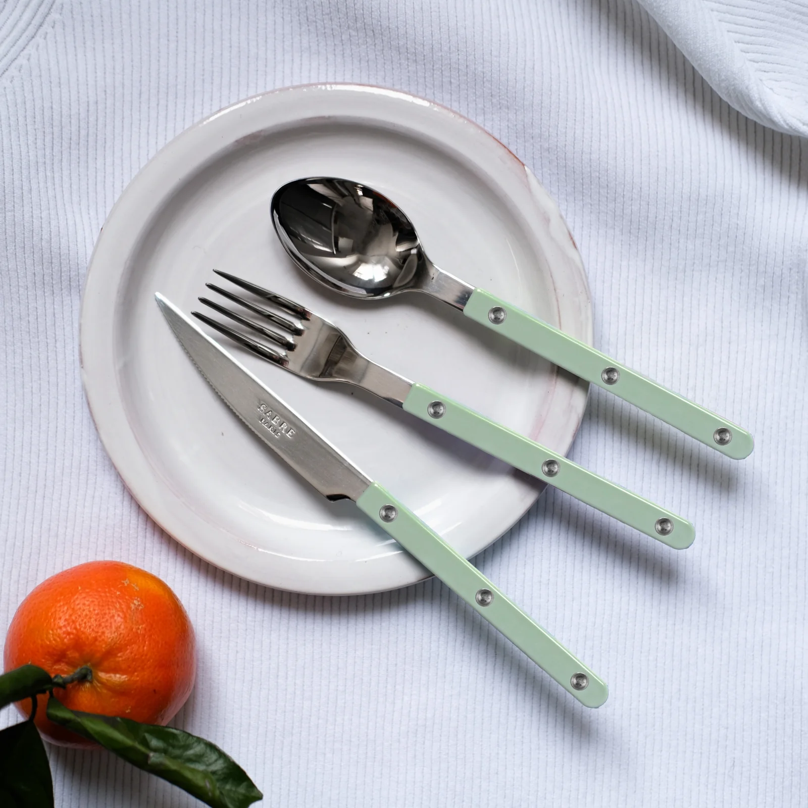 Bistrot Solid, Asparagus - Dessert spoon - Image 2