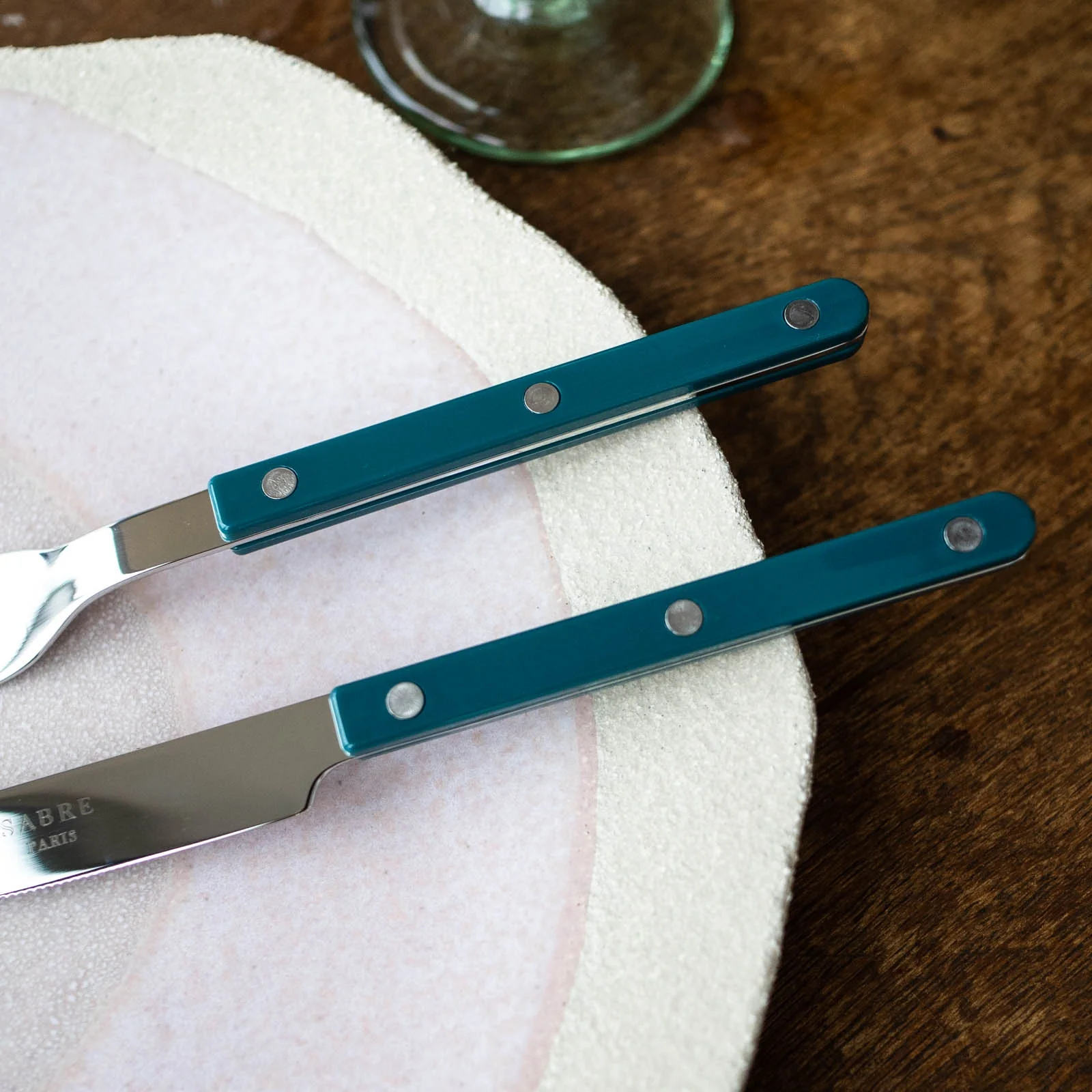 Bistrot Solid, Aquamarine - Dinner knife - Image 2