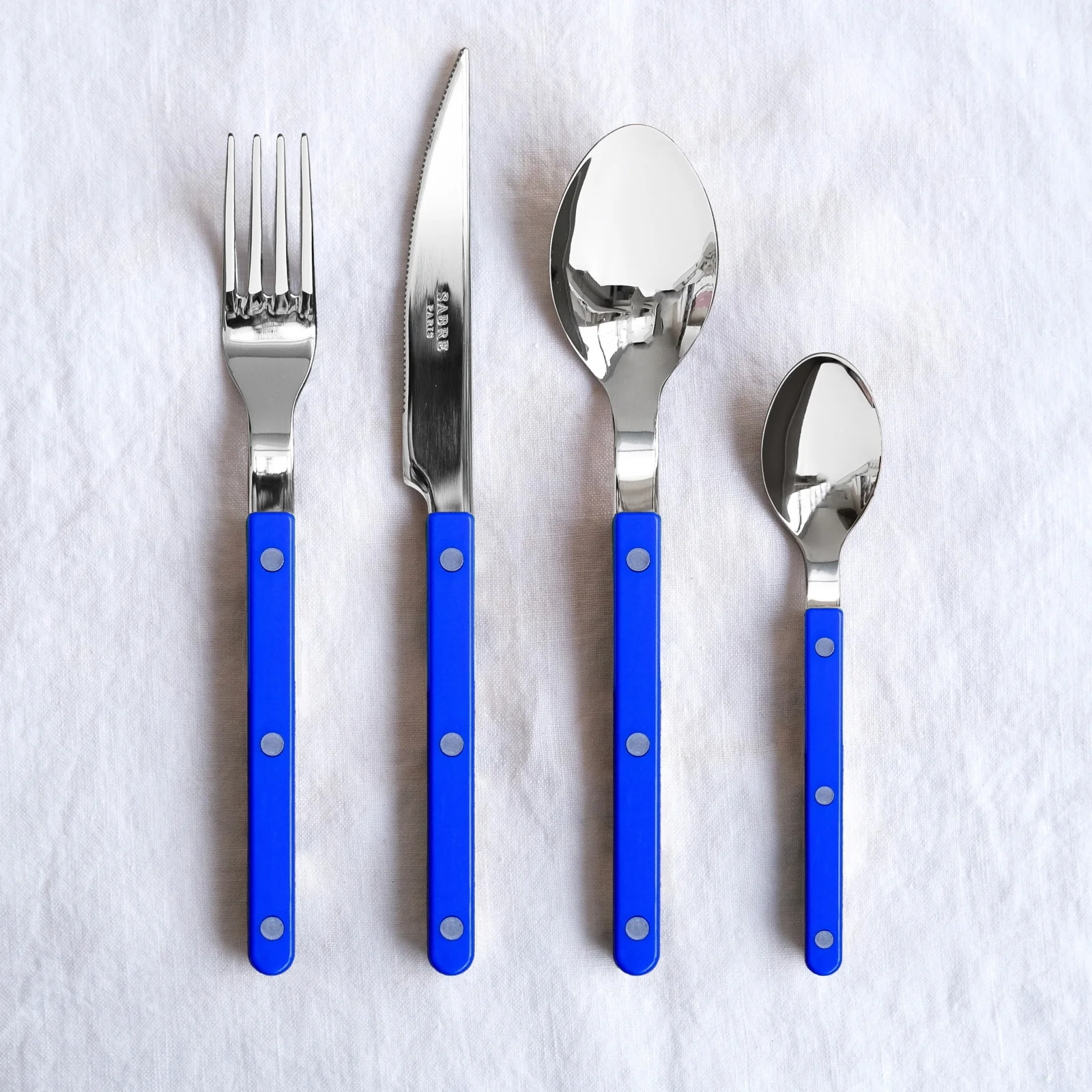 Bistrot Solid, Lapis blue - 48 pieces cutlery set - Image 4