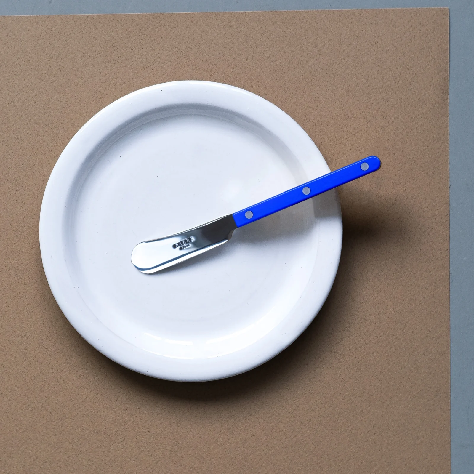 Bistrot Solid, Lapis blue - Butter spreader - Image 2
