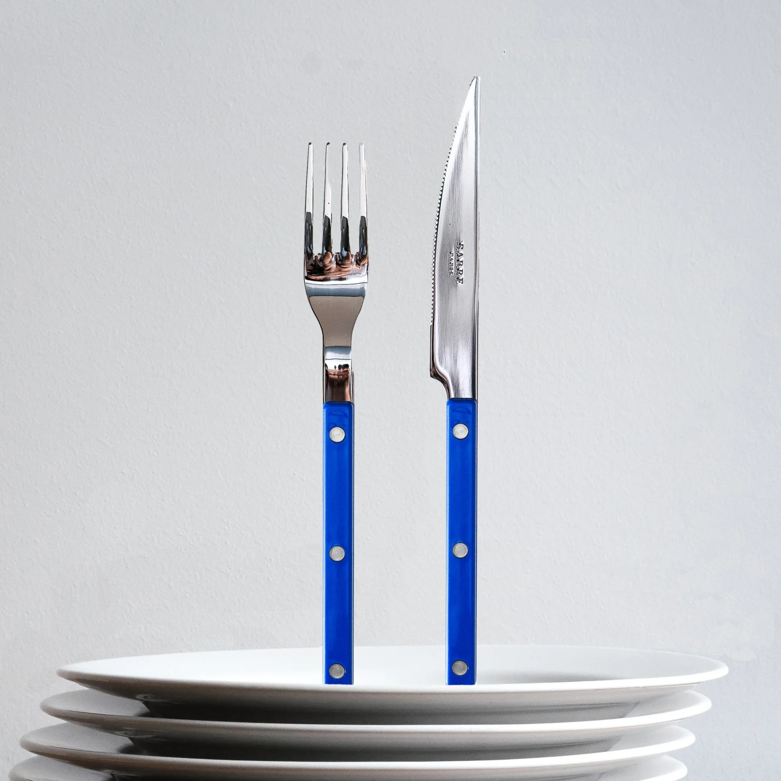 Bistrot Solid, Lapis blue - Dinner fork - Image 3