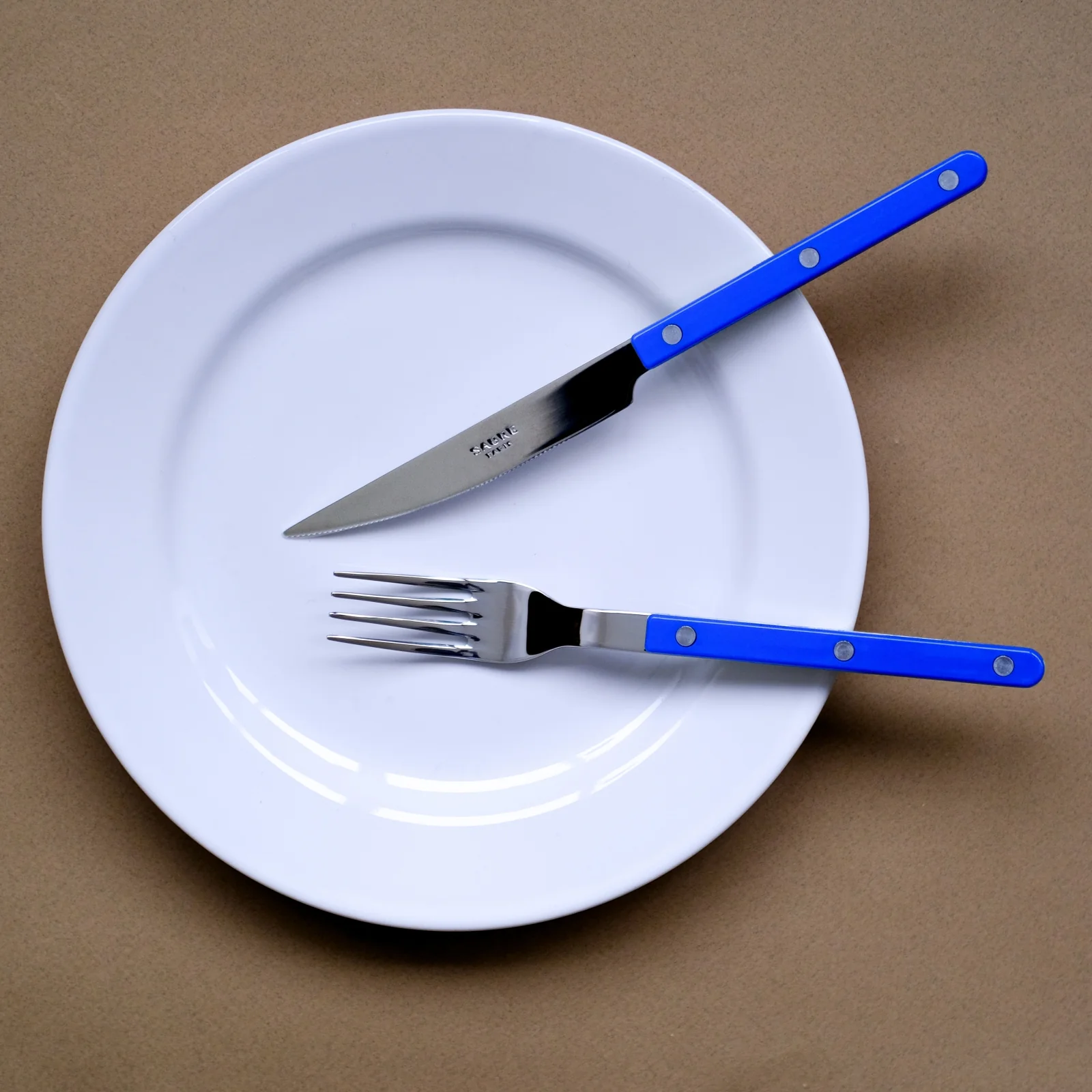 Bistrot Solid, Lapis blue - 4 pieces cutlery set - Image 2
