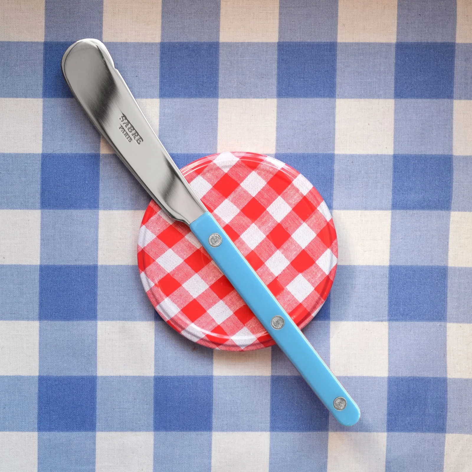 Bistrot Solid, Pastel blue - Butter knife - Image 2