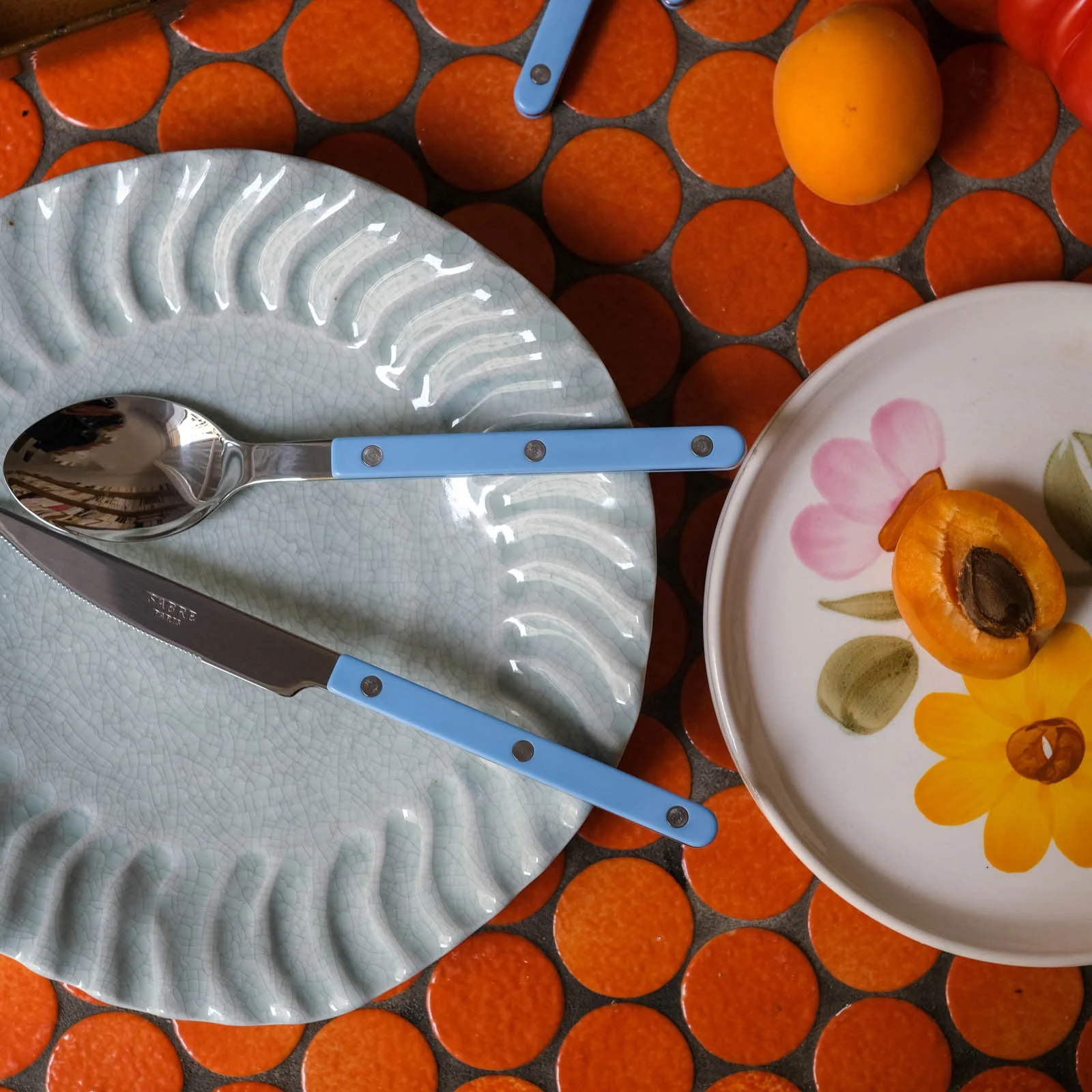 Bistrot Solid, Pastel blue - Teaspoon - Image 3